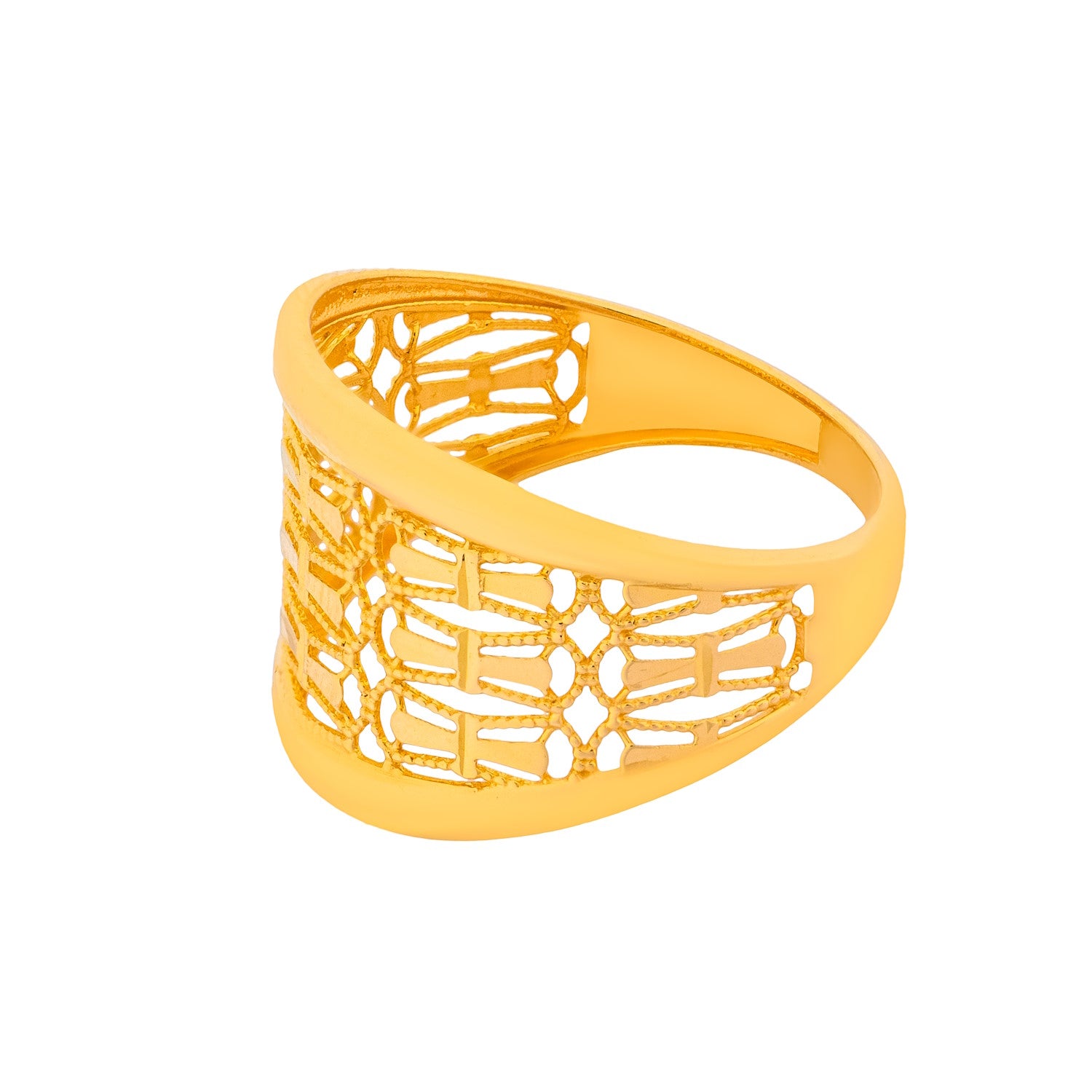 Diyara 21K Yellow Gold Ring