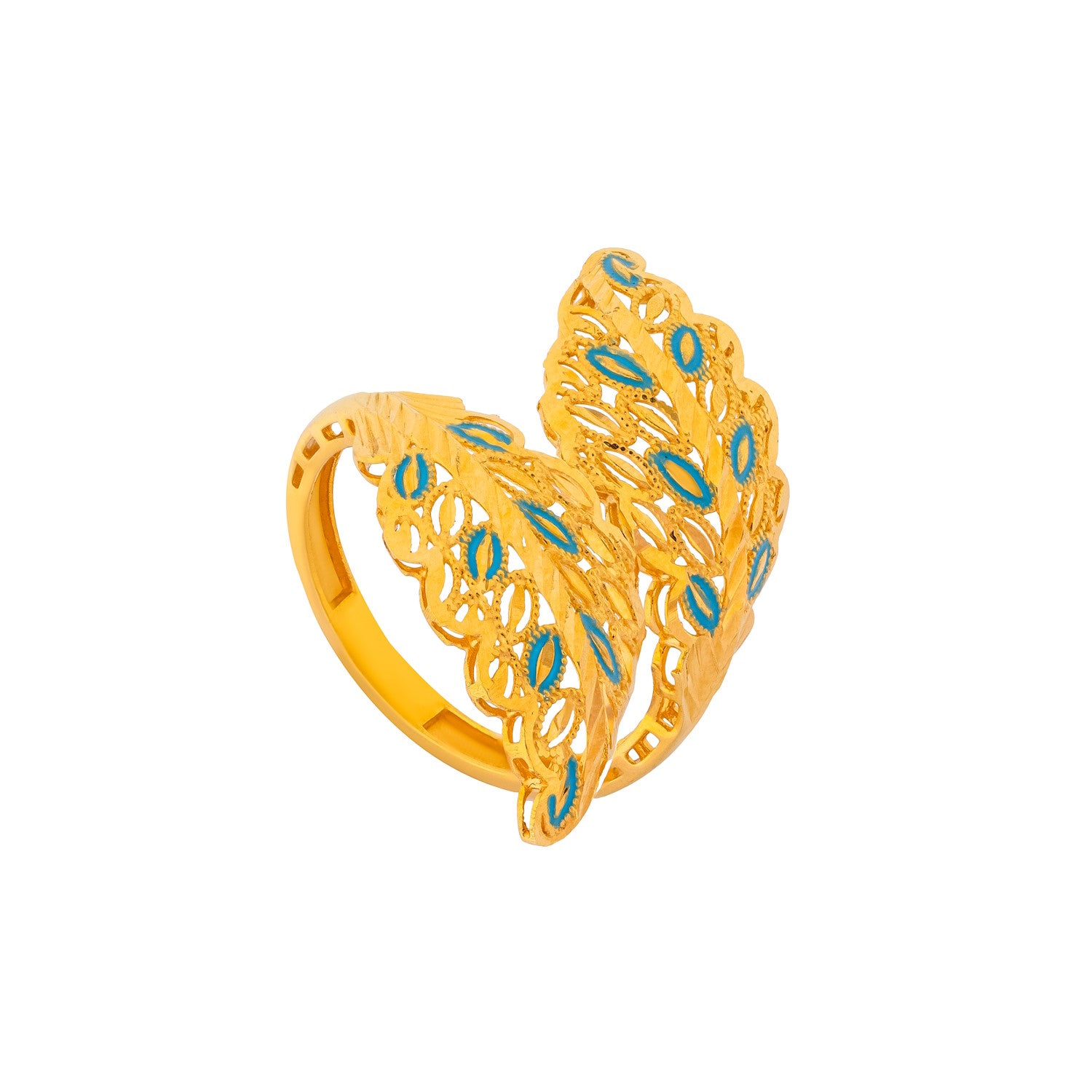 Uranus 21K Yellow Gold Ring