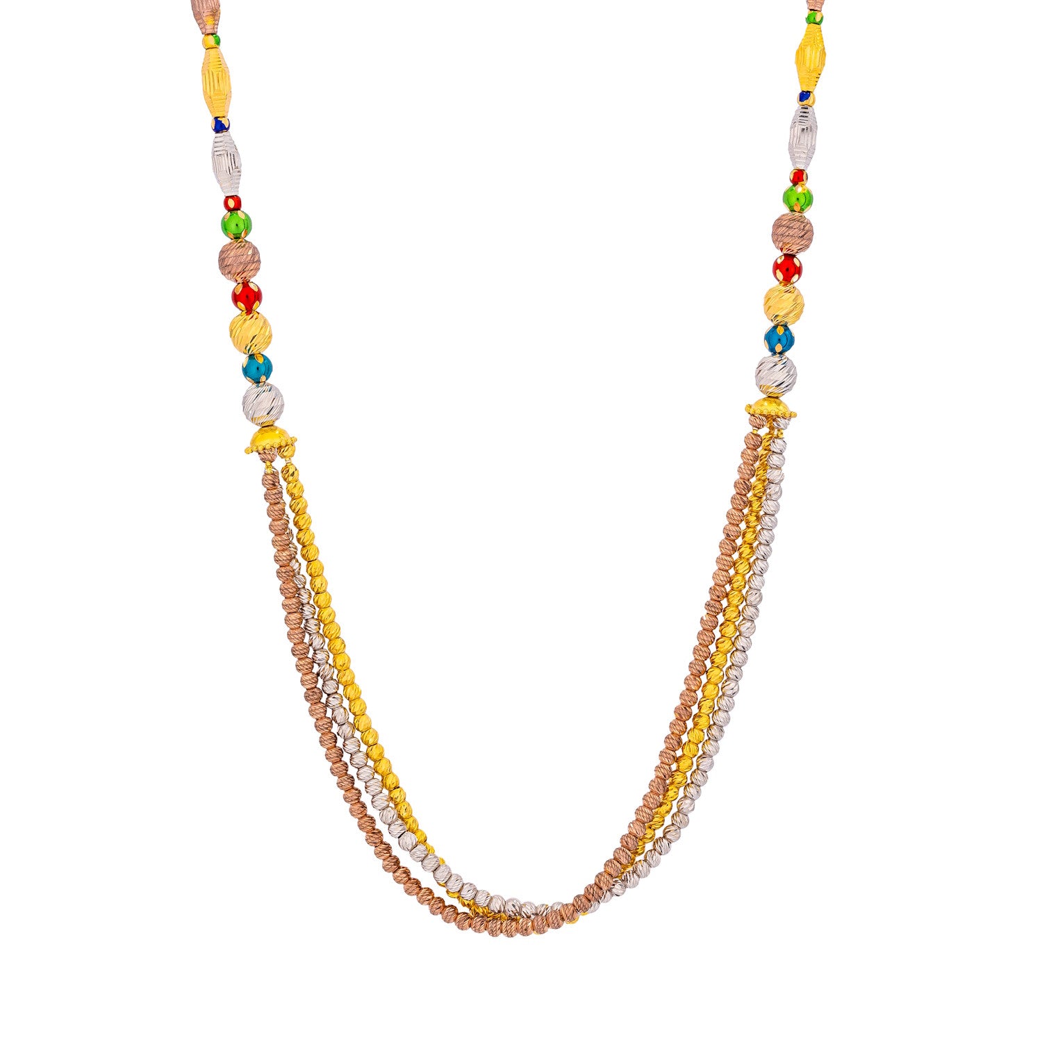 Maysoora 21K Yellow Gold Necklace