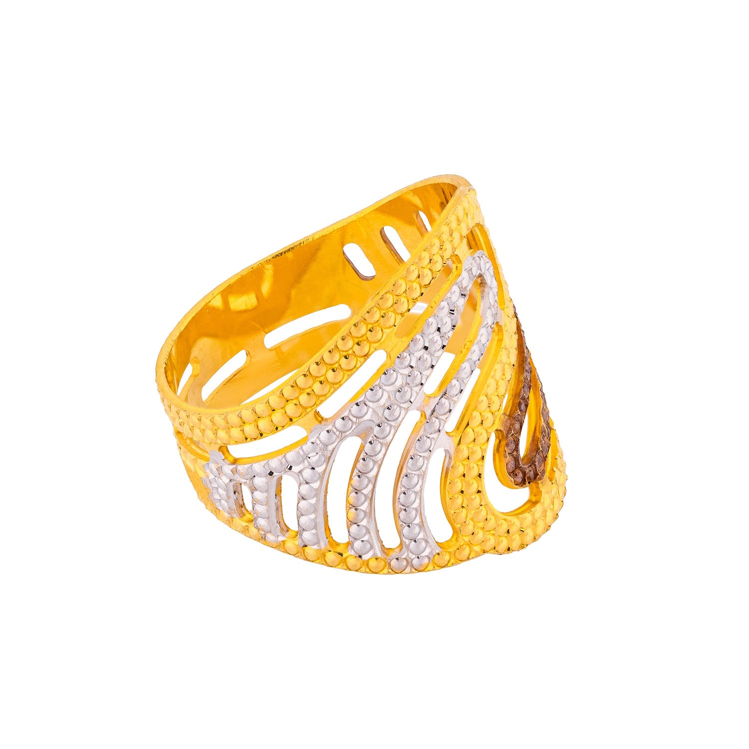 Rayka 21K Yellow Gold Ring