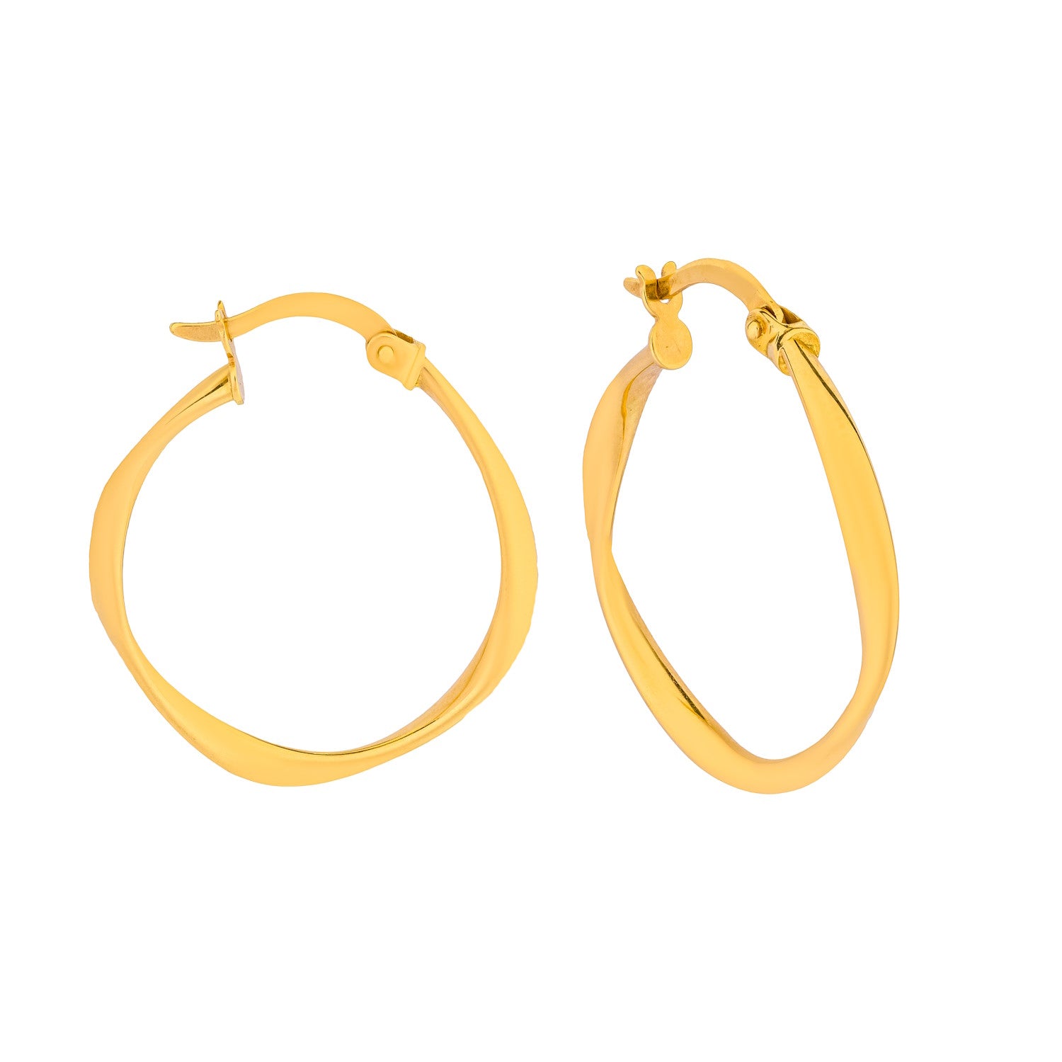 Lavin 18K Yellow Gold Earrings