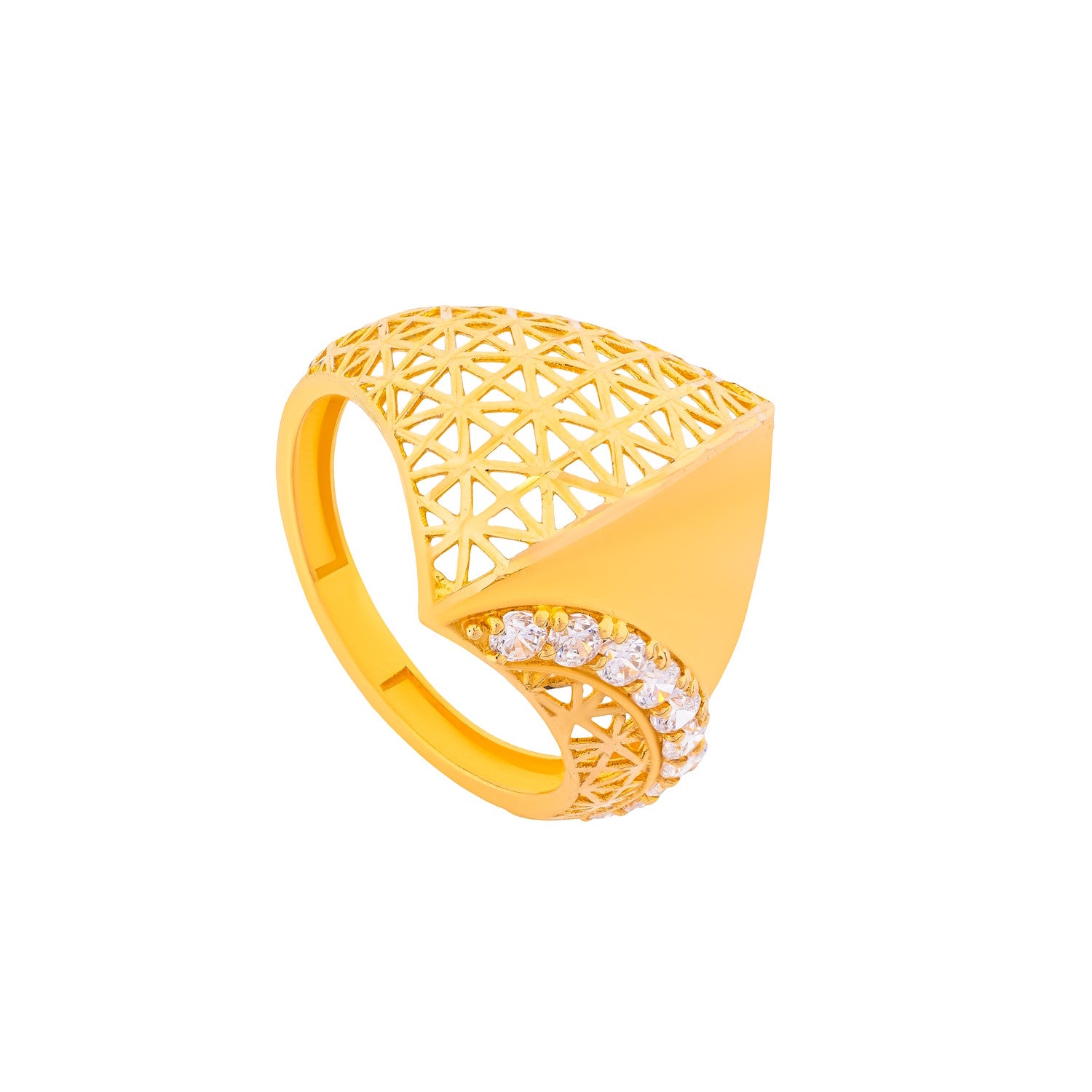Lavin 21K Yellow Gold Ring