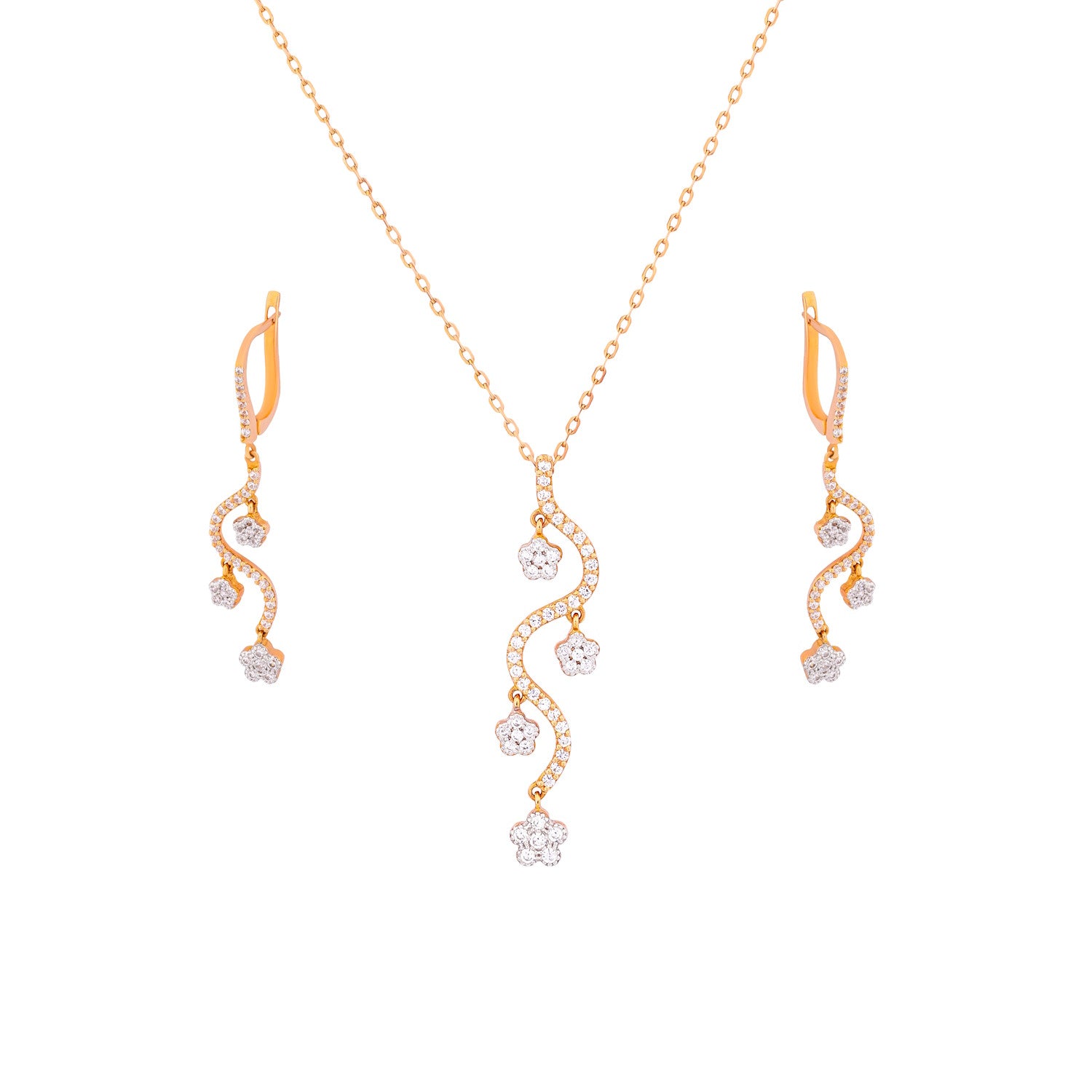 Lavin 18K Rose Gold Half Set