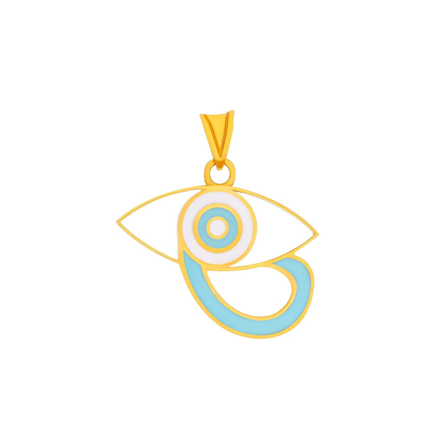 Uranus 21K Yellow Gold Pendant