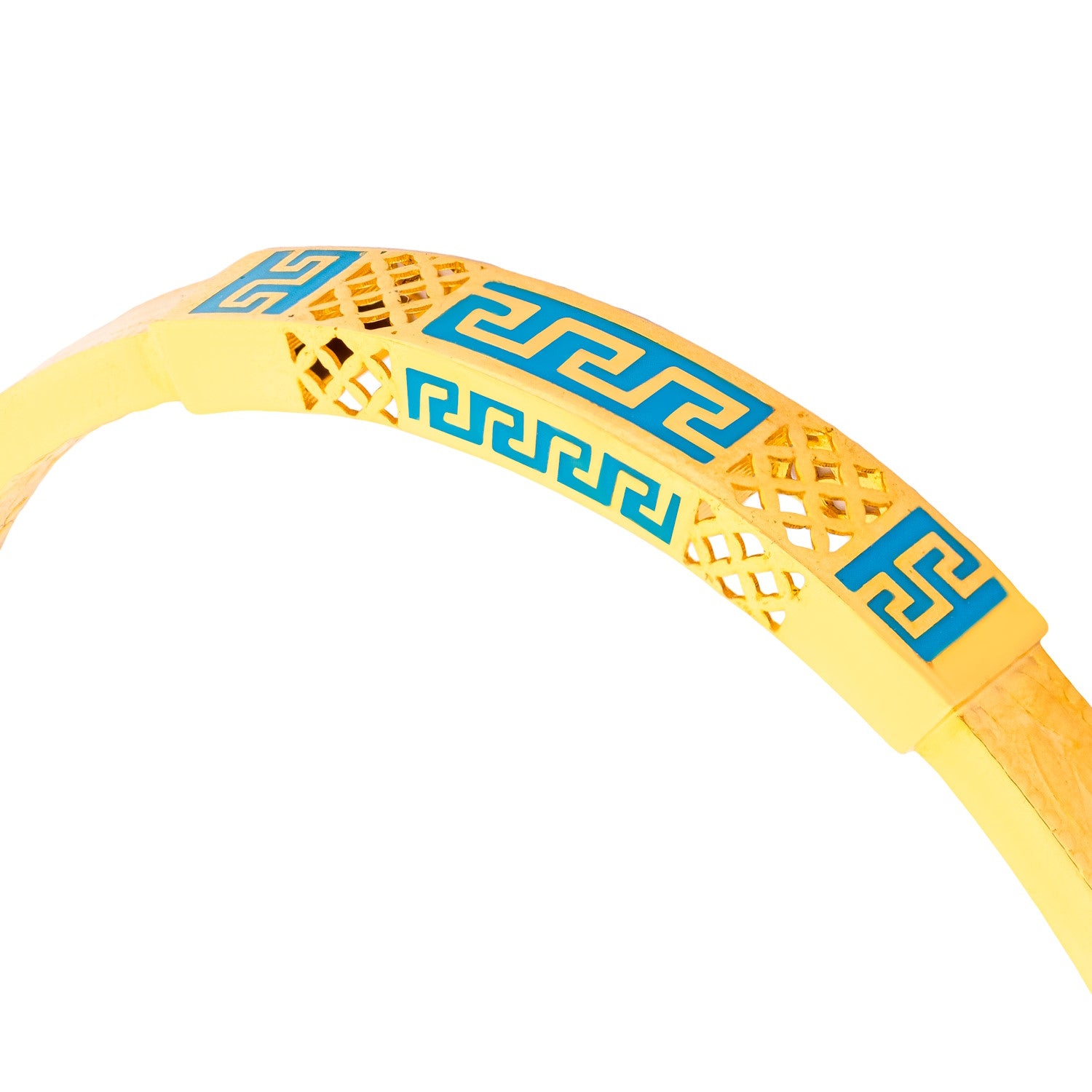 Uranus 21K Yellow Gold Bangle