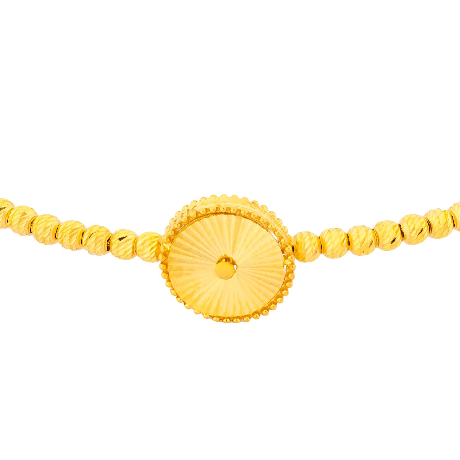 Rayka 21K Yellow Gold Bangle