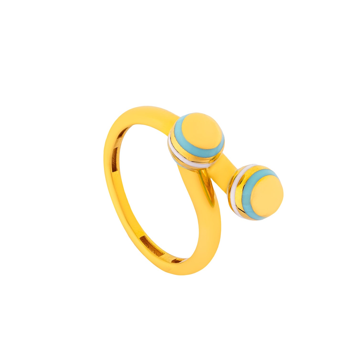 Uranus 21K Yellow Gold Ring