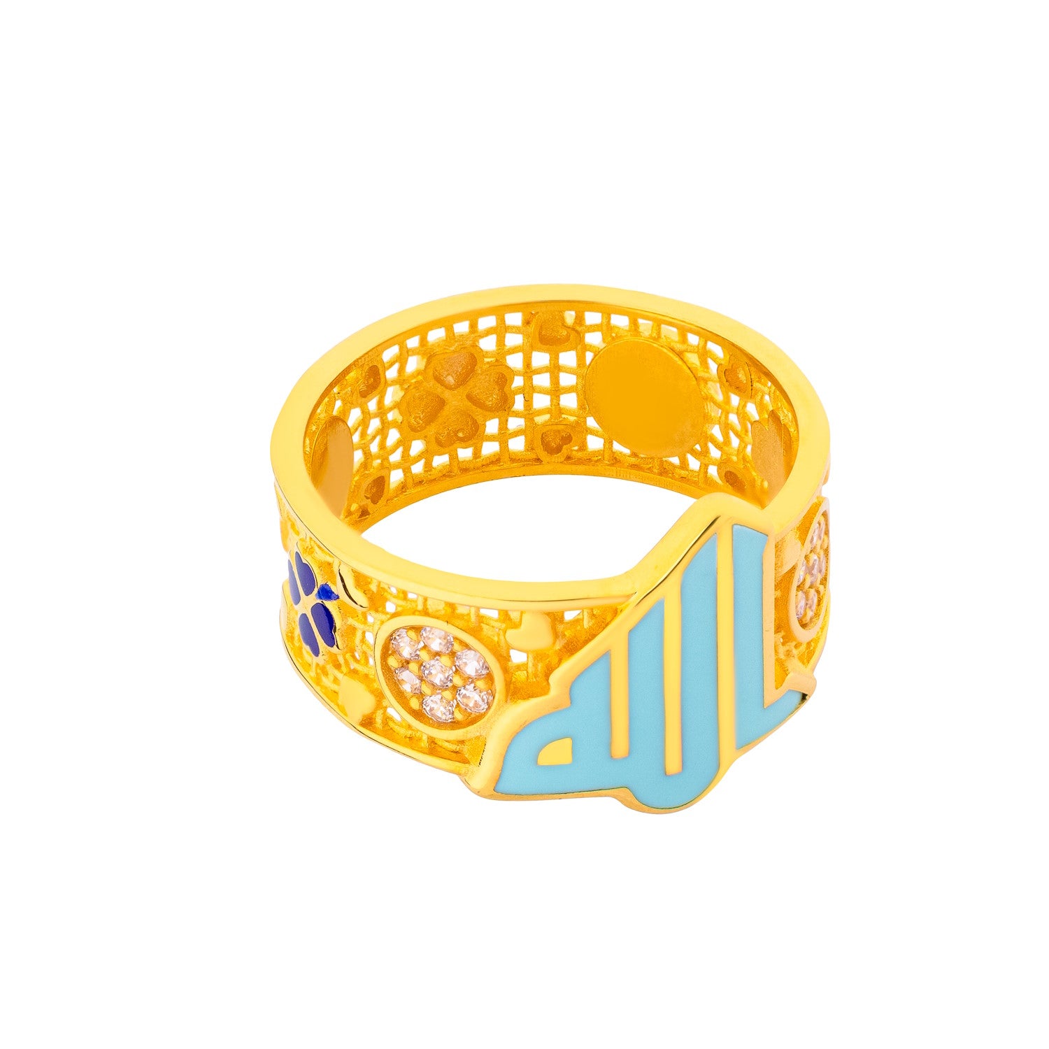 Uranus 21K Yellow Gold Ring