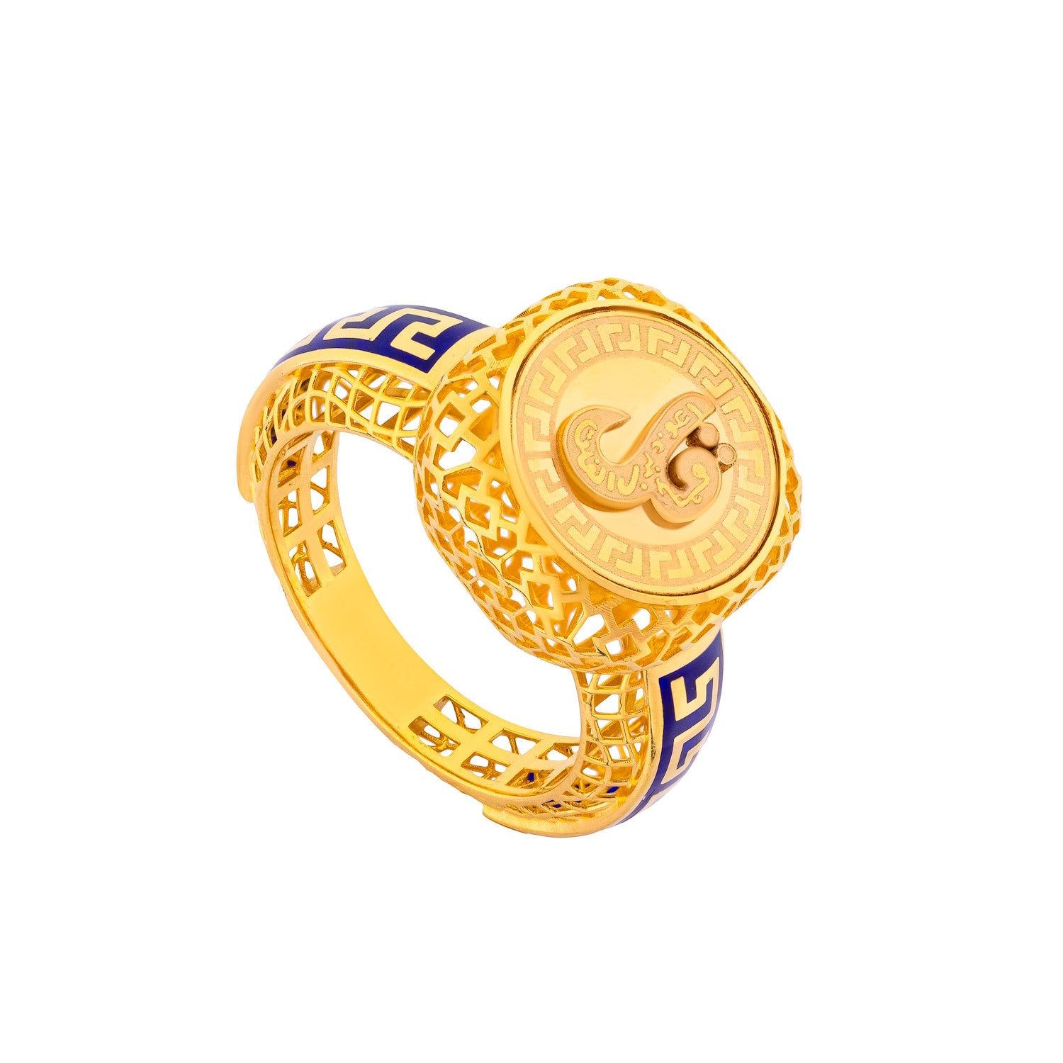 Uranus 21K Yellow Gold Ring