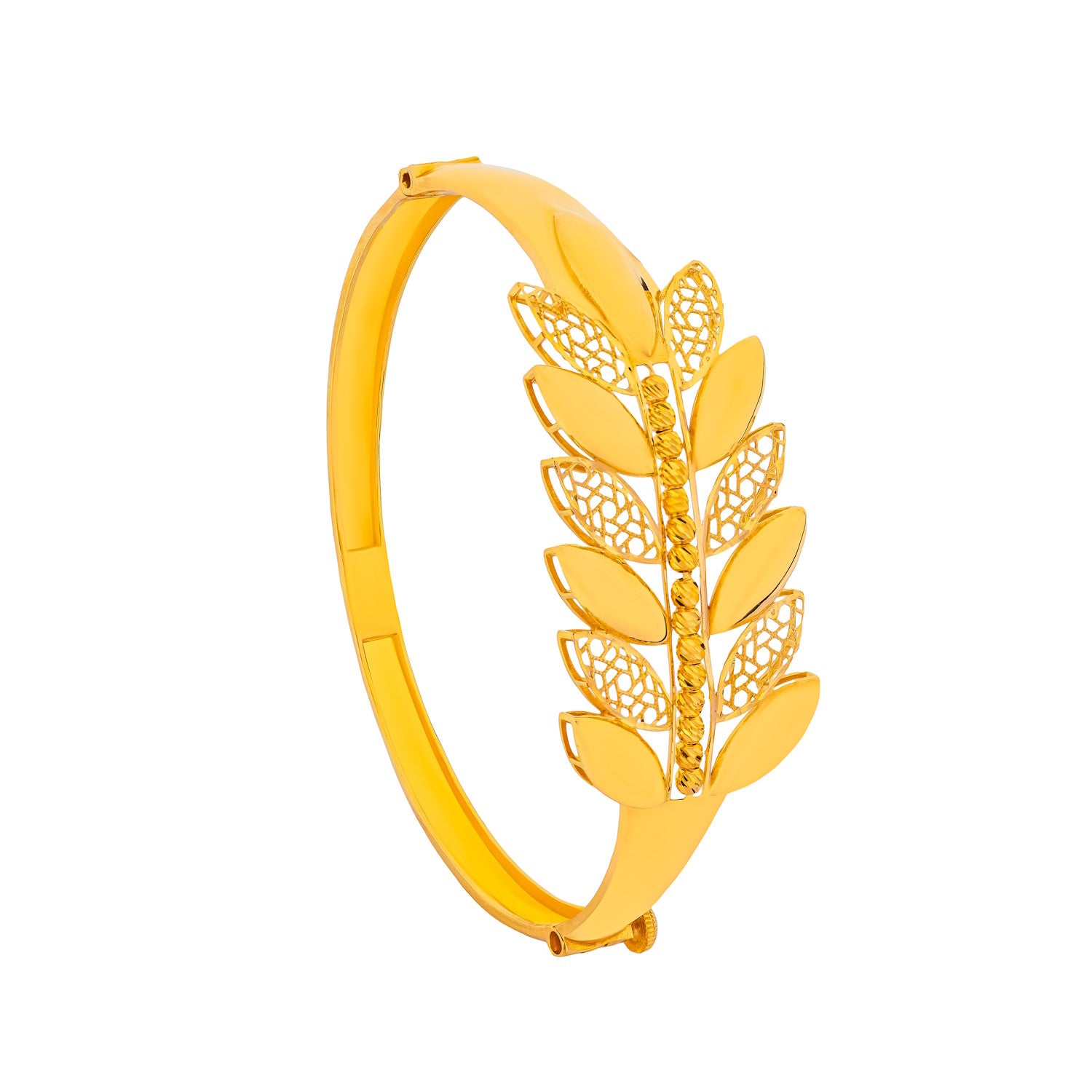 Rayka 21K Yellow Gold Bangle