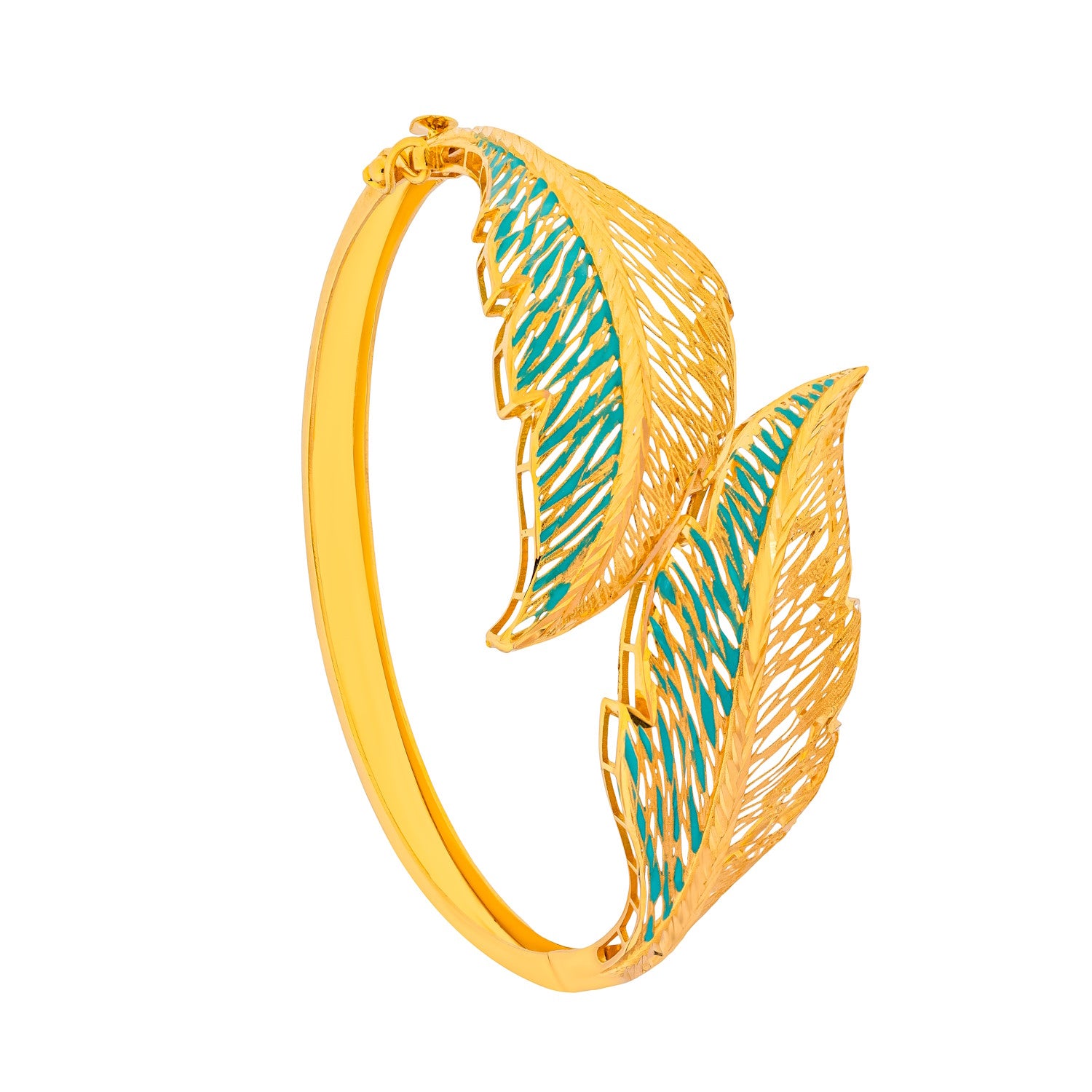 Uranus 21K Yellow Gold Bangle