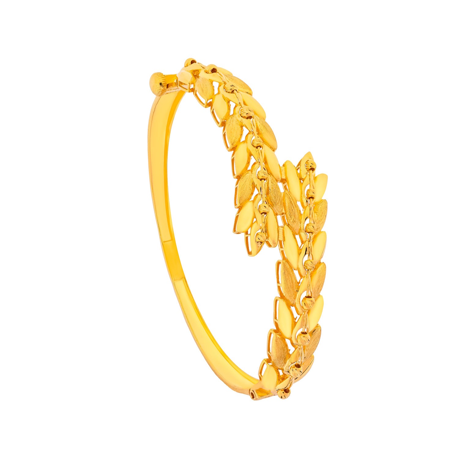 Rayka 21K Yellow Gold Bangle