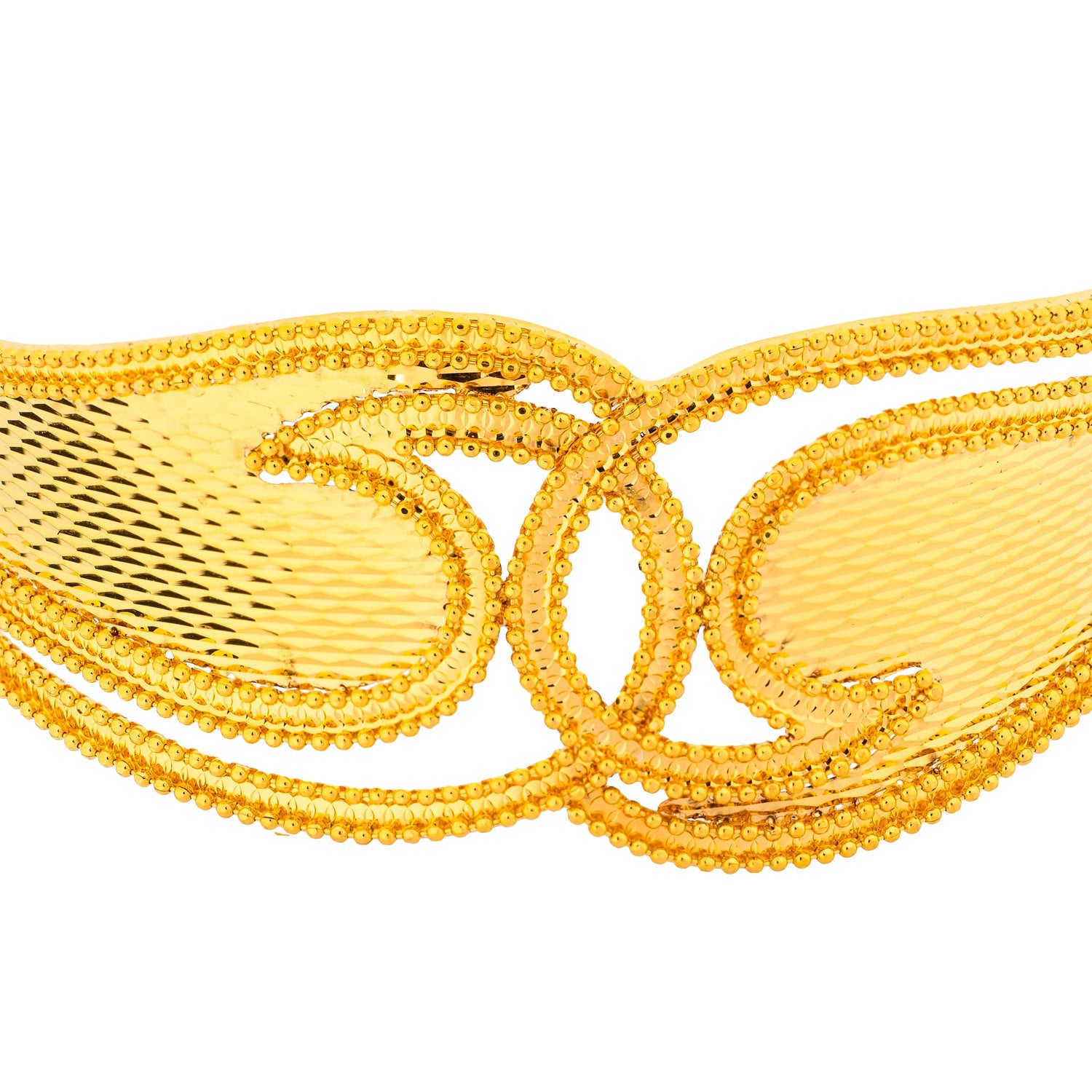 Rayka 21K Yellow Gold Bangle