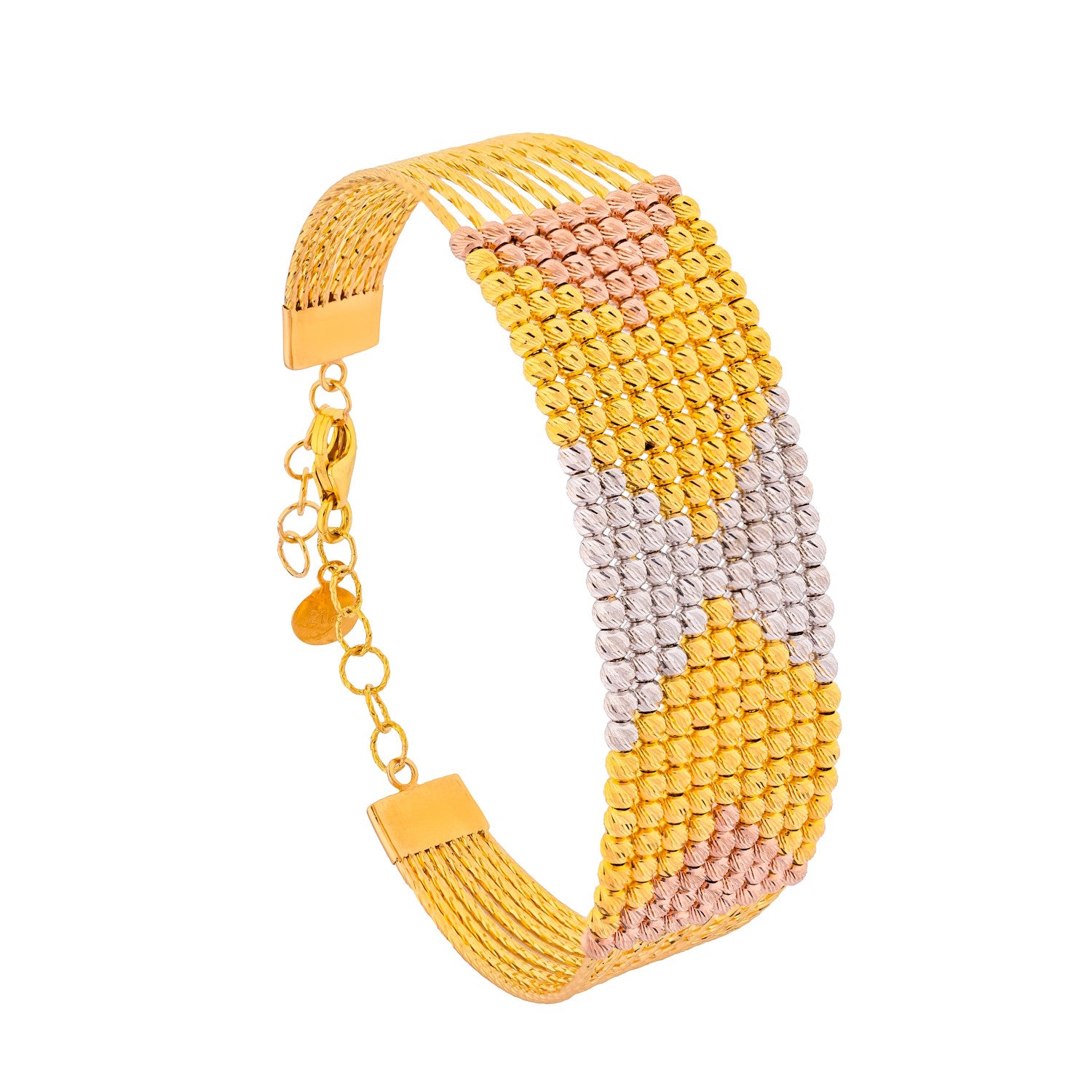 Rayka 21K Yellow Gold Bangle