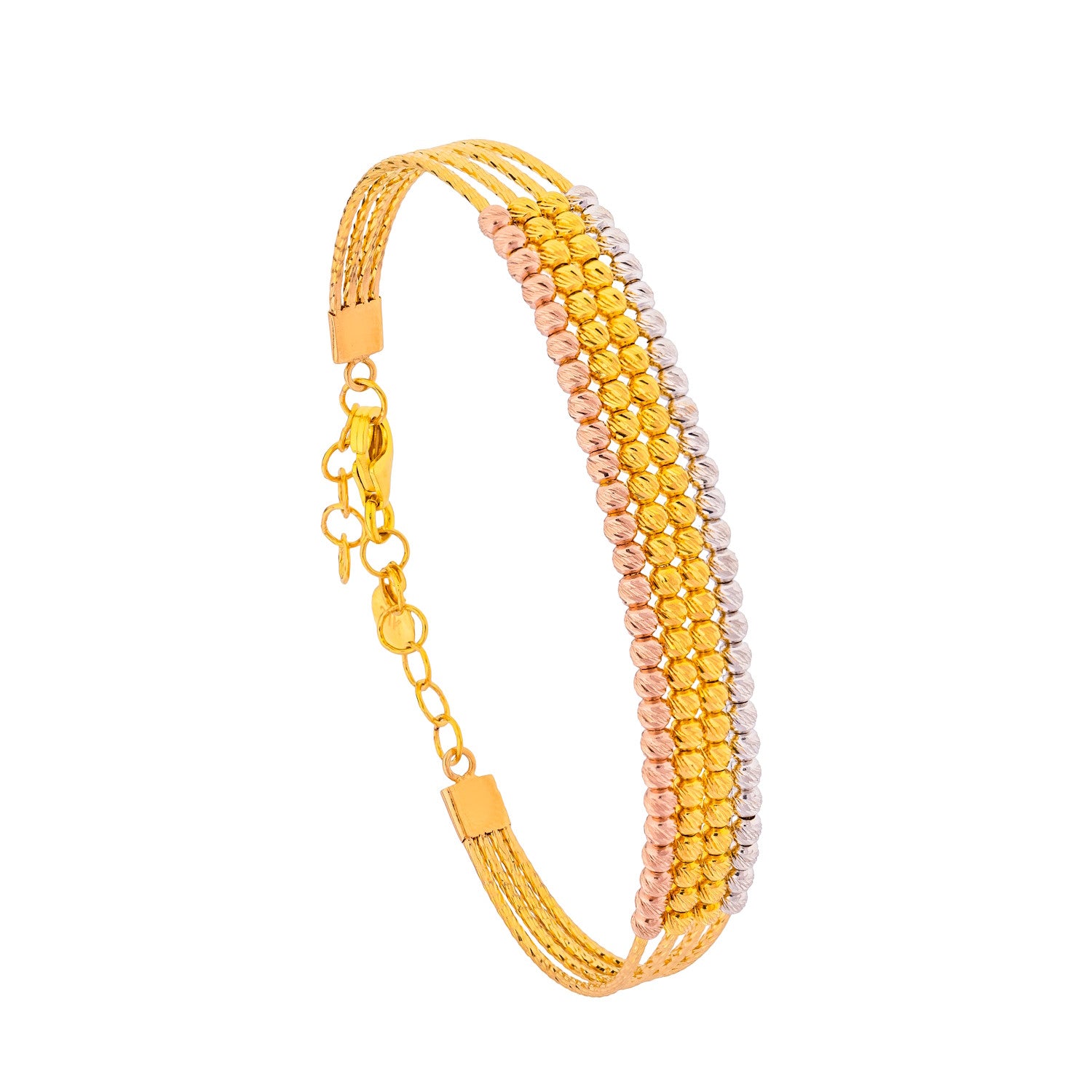 Rayka 21K Yellow Gold Bangle