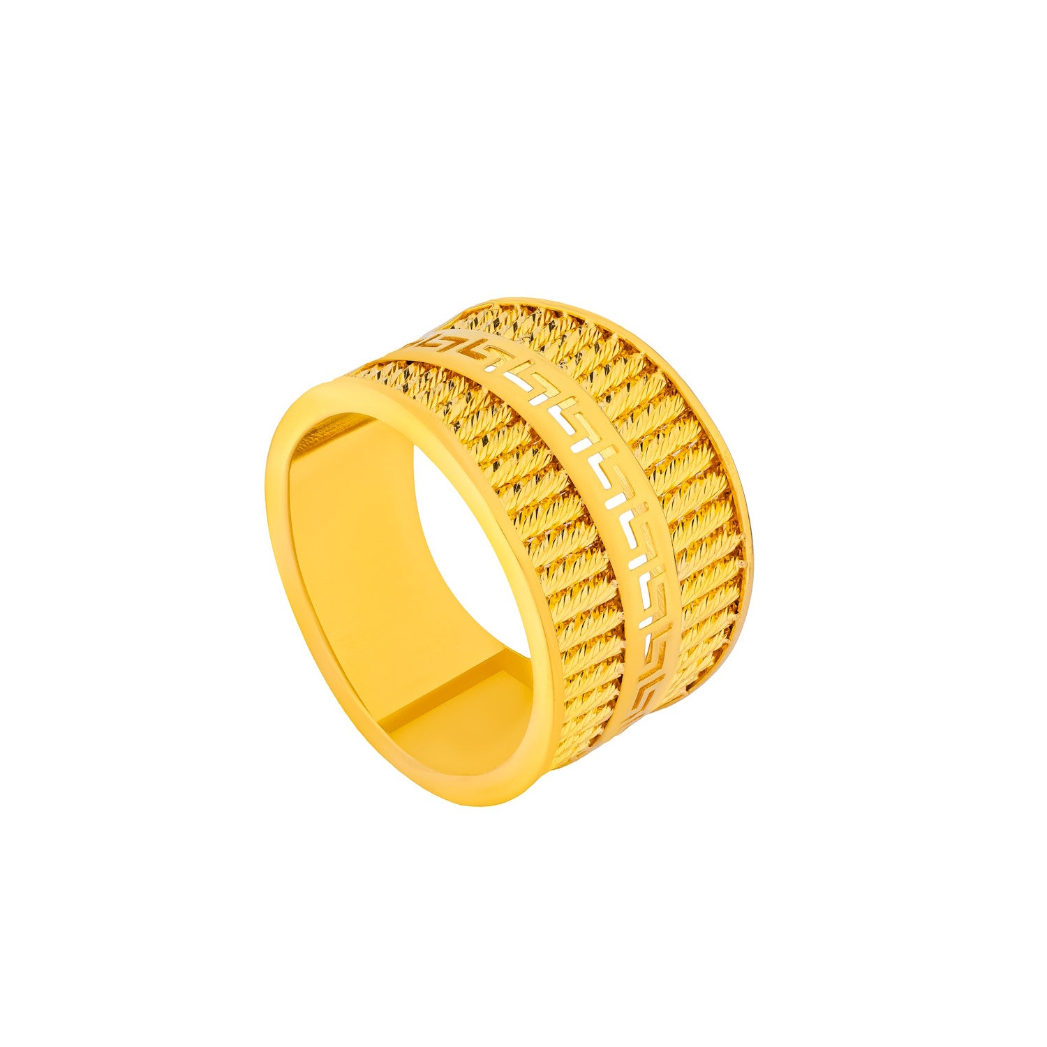 Diyara 21K Yellow Gold Ring