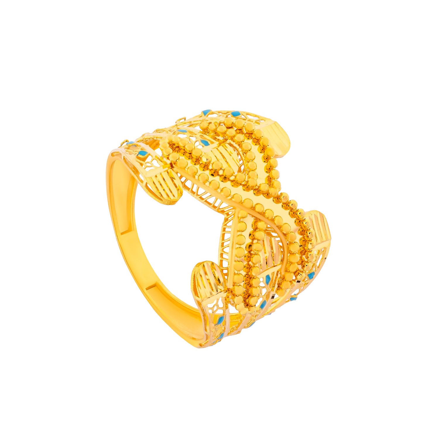 Uranus 21K Yellow Gold Ring