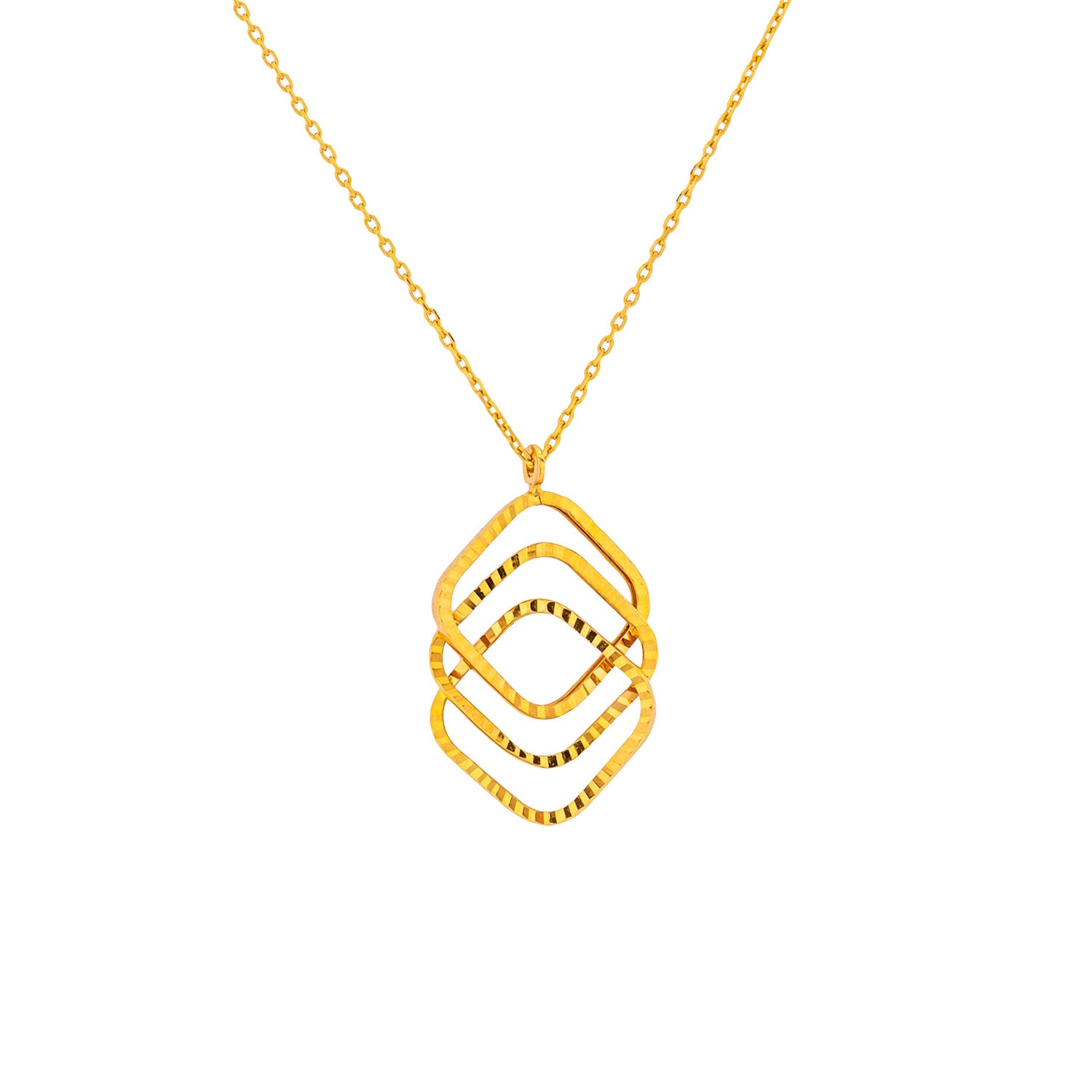 Lavin 21K Yellow Gold Necklace