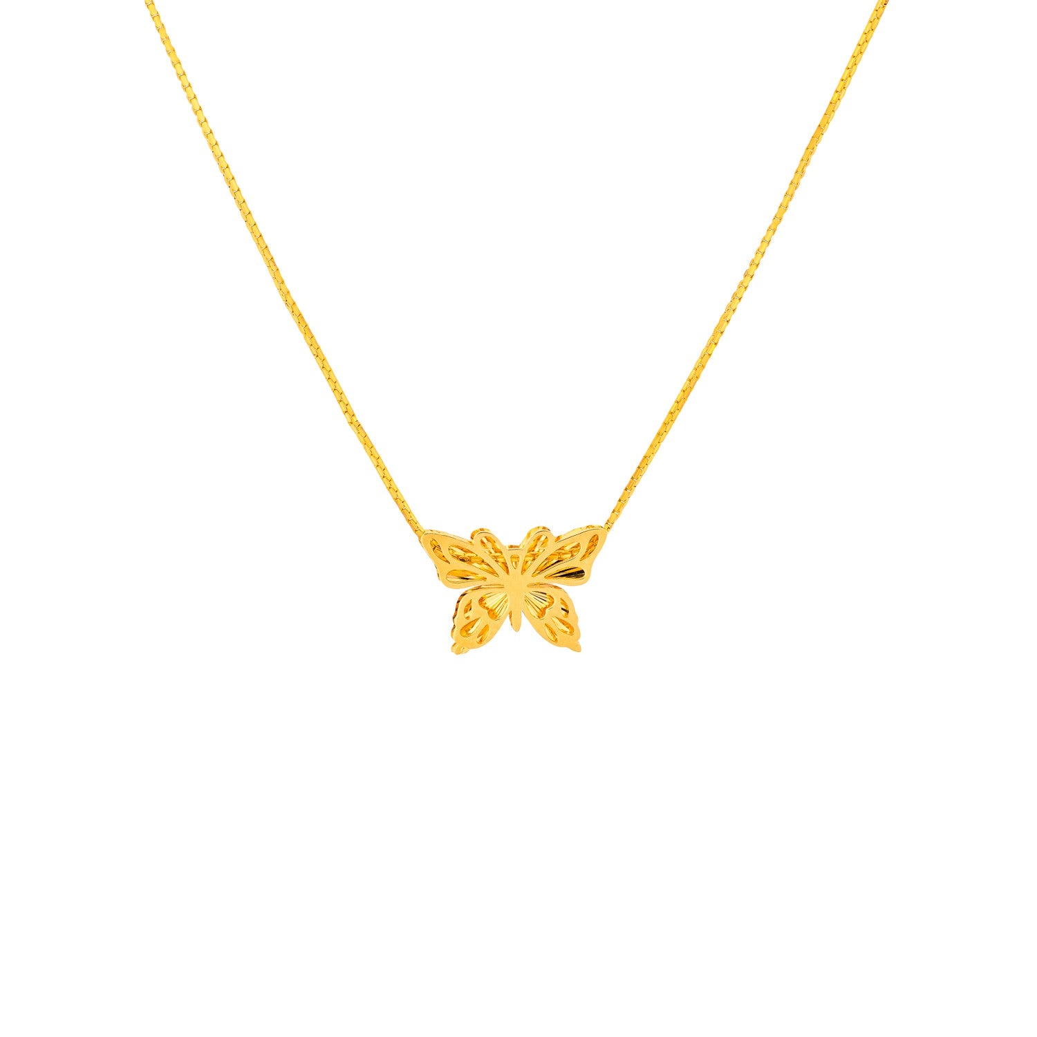 Homet 21K Yellow Gold Necklace