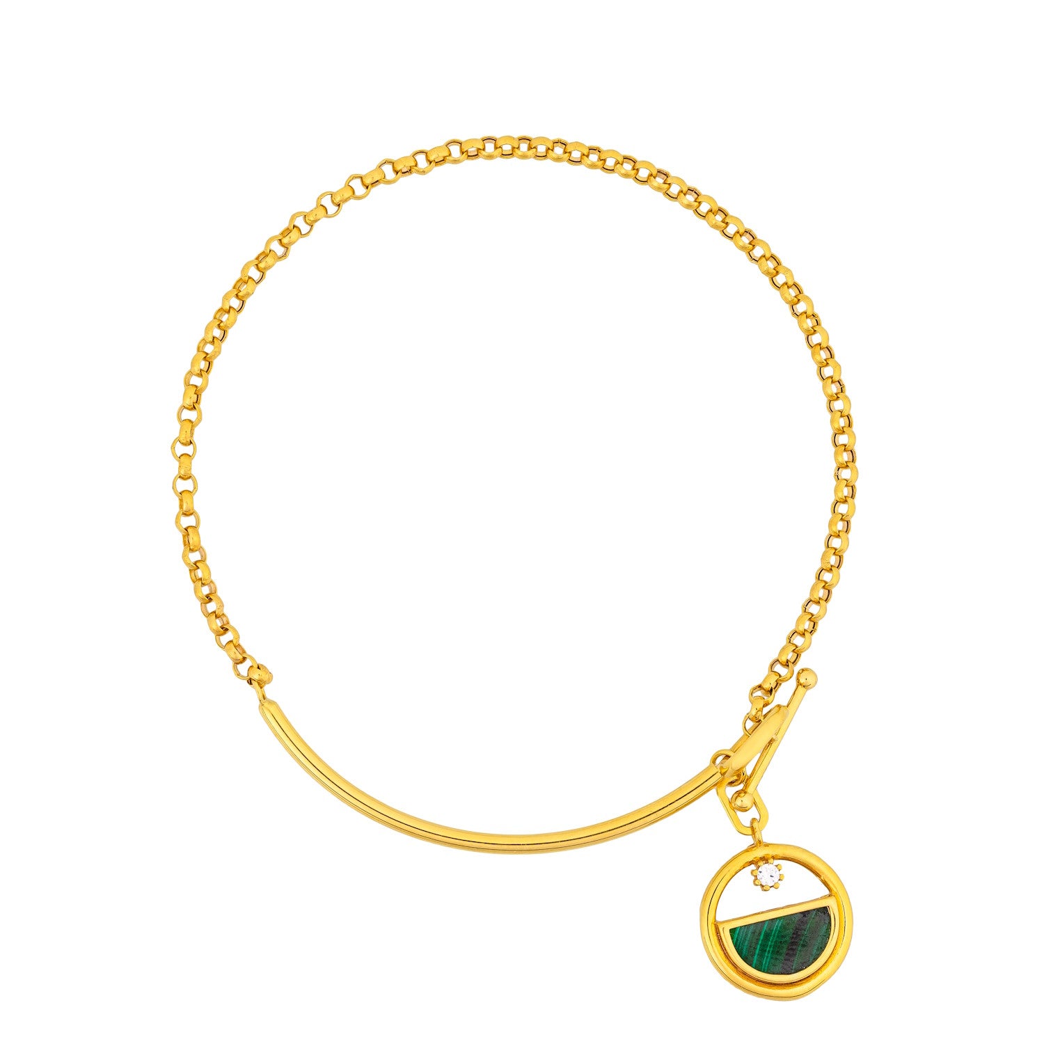 Uranus 21K Yellow Gold Bracelet