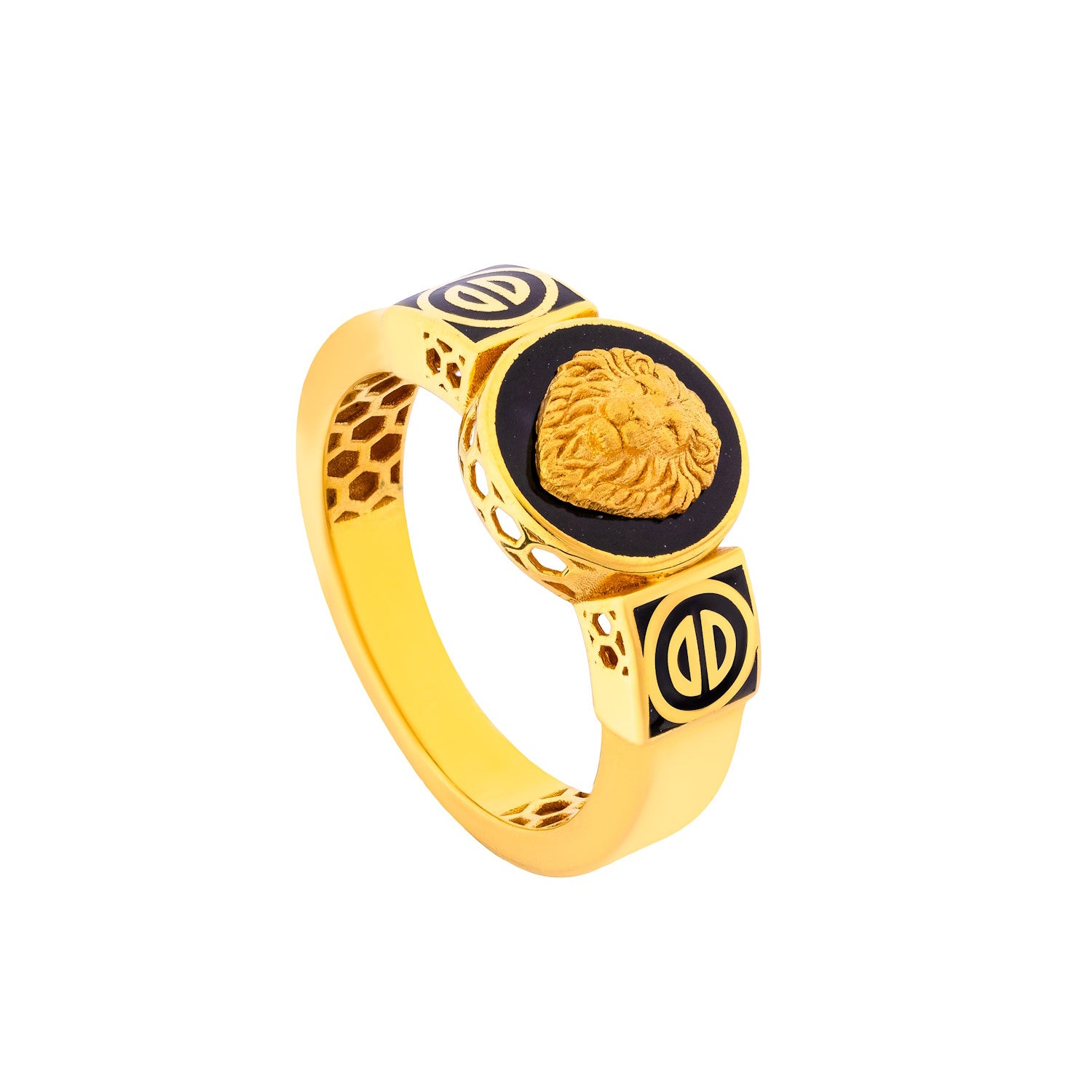 Homet 21K Yellow Gold Ring