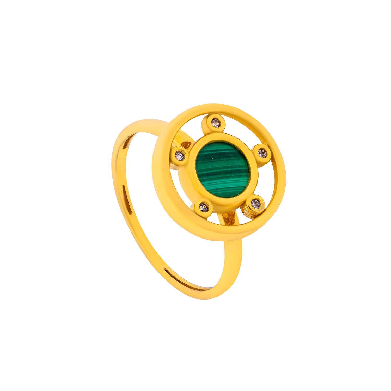 Uranus 21K Yellow Gold Ring