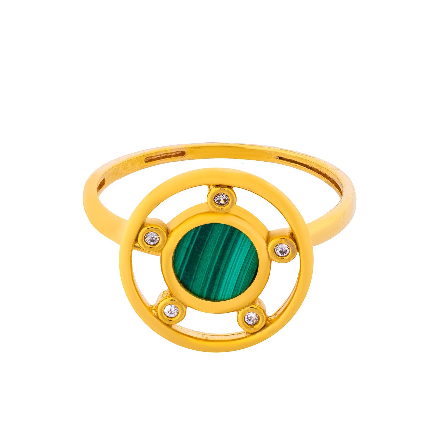 Uranus 21K Yellow Gold Ring