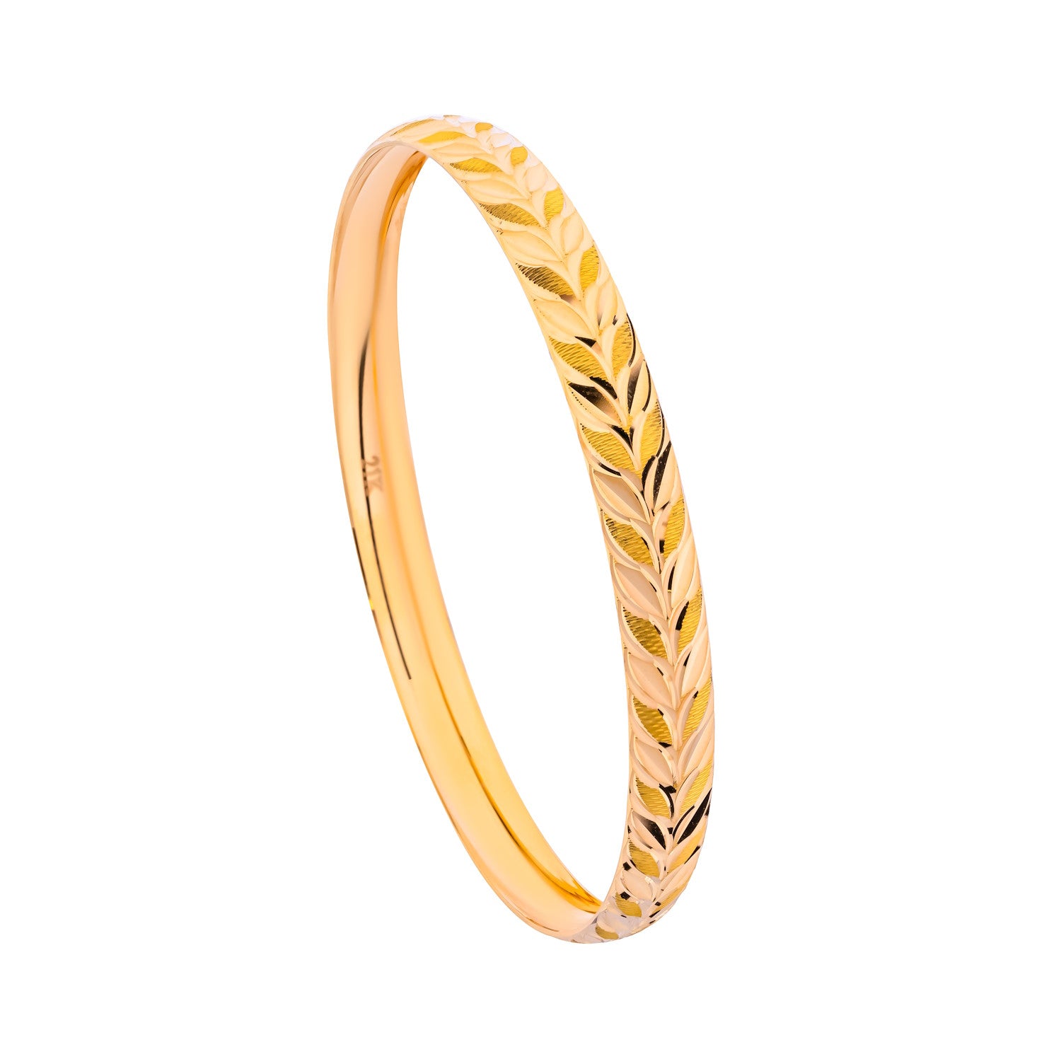 Afsoon 21K Yellow Gold Bangle