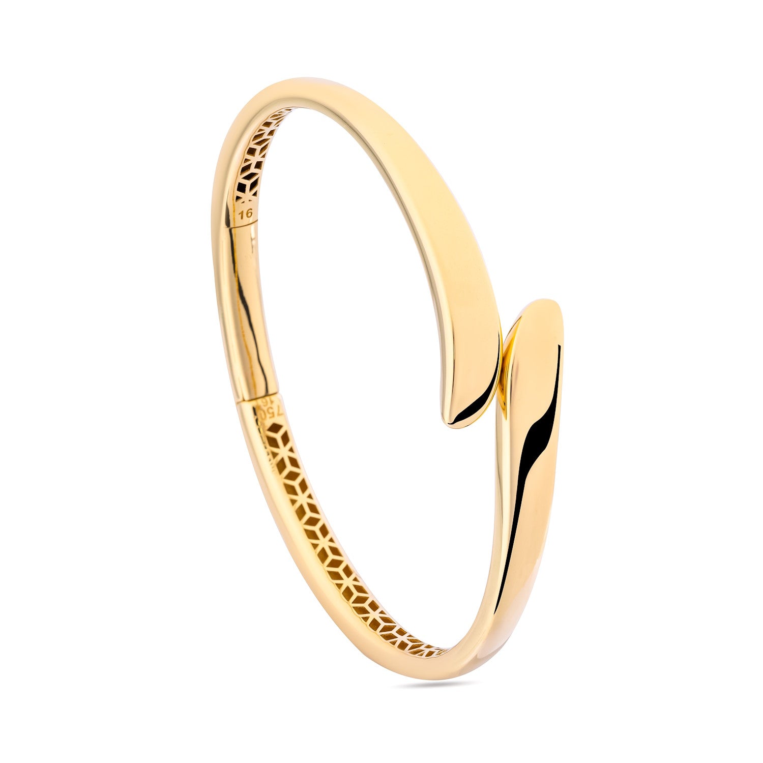 Lavin 18K Yellow Gold Bangle