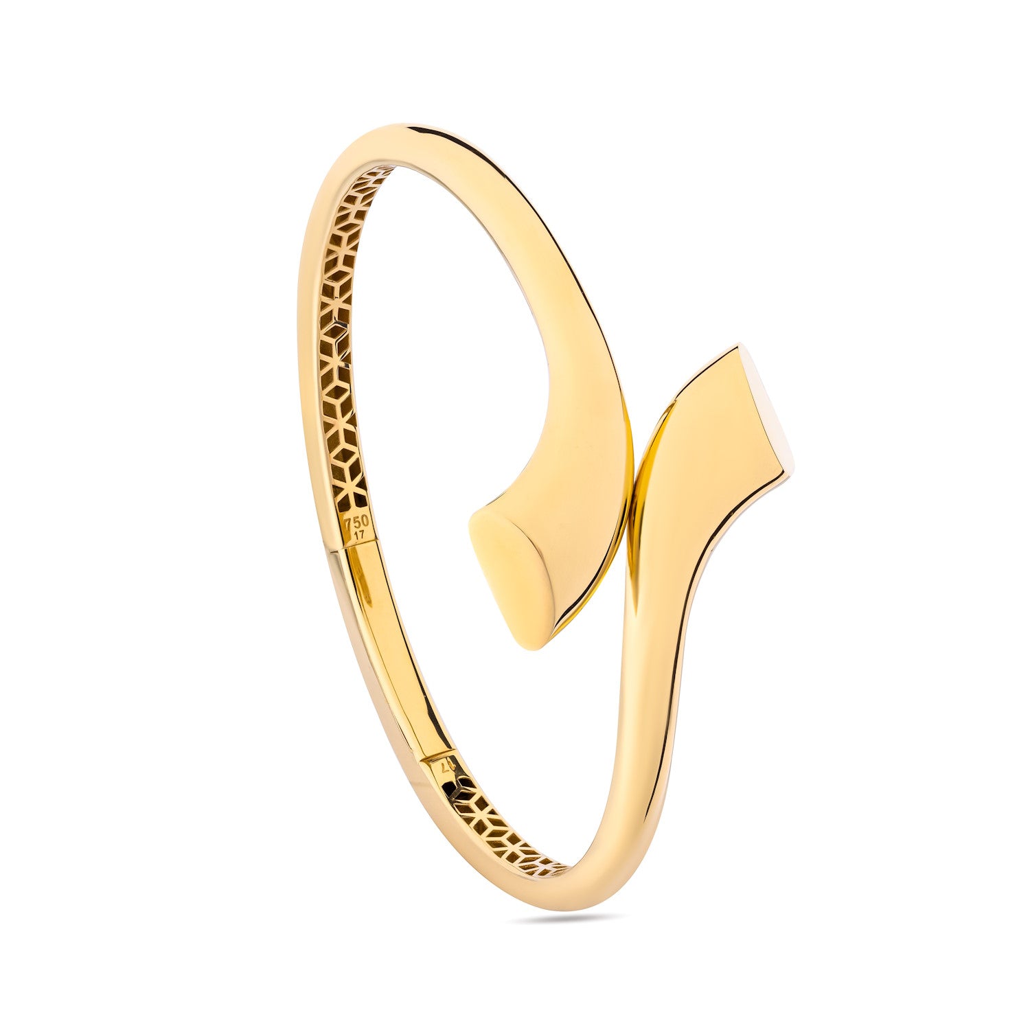 Lavin 18K Yellow Gold Bangle