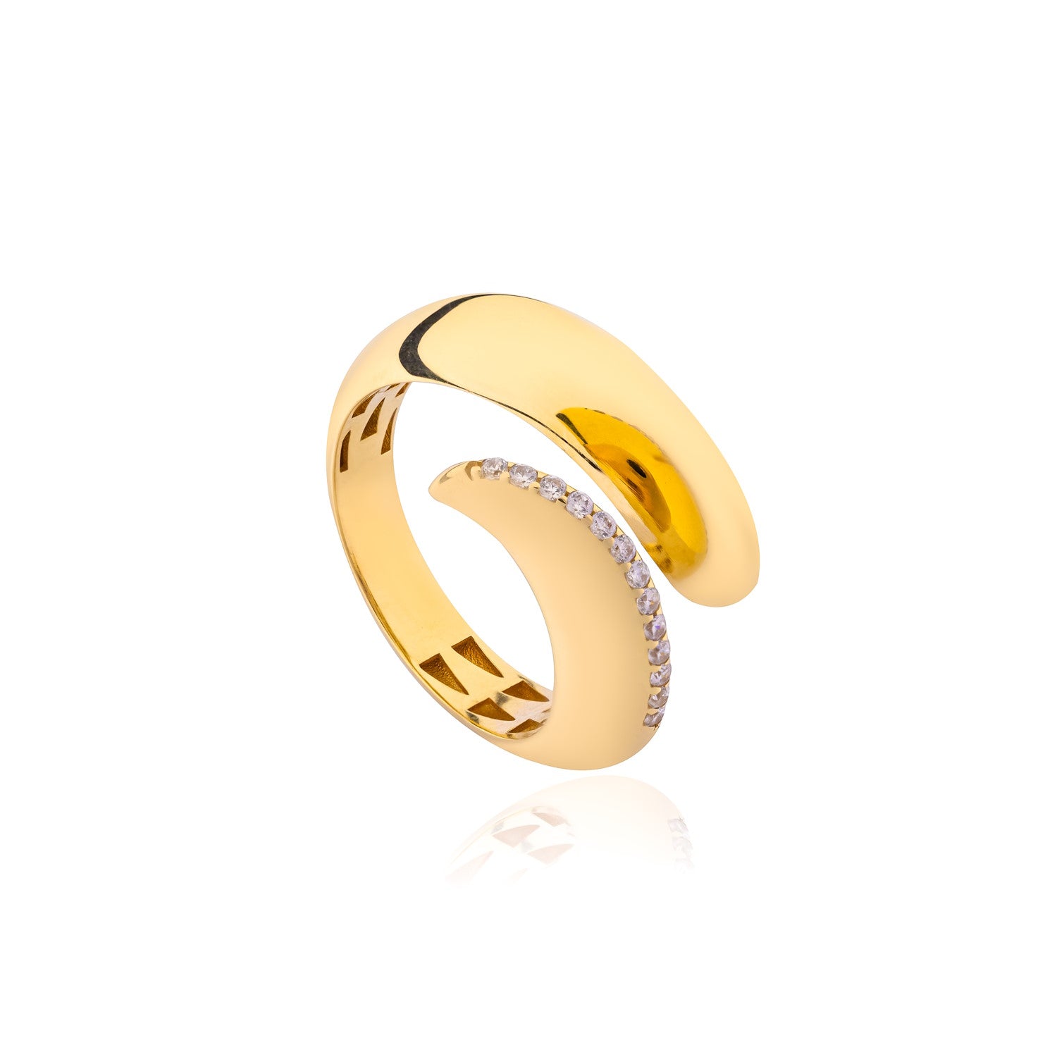 Lavin 18K Yellow Gold Ring