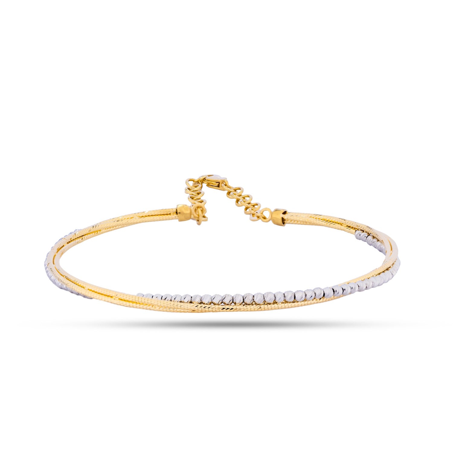 Lavin 18K Yellow Gold Bangle