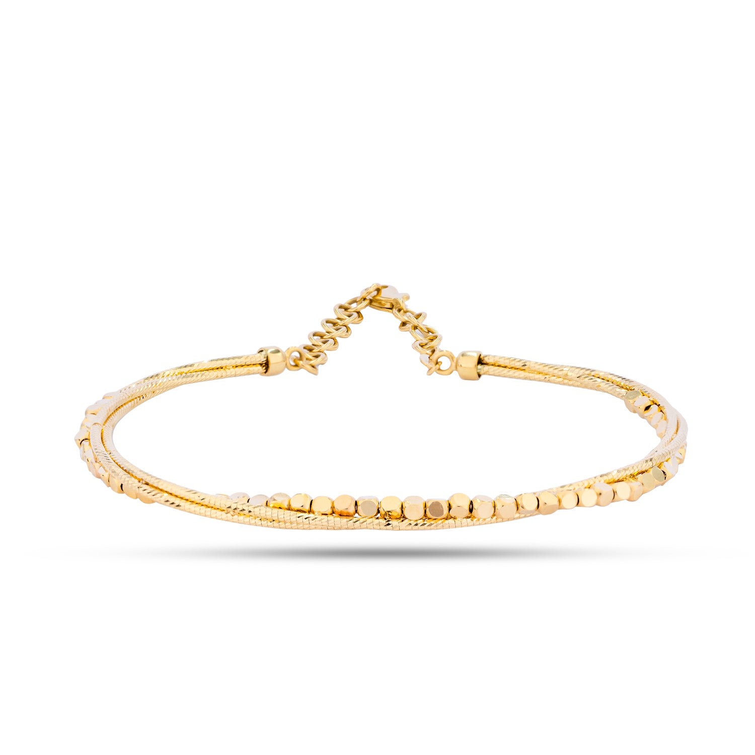 Lavin 18K Yellow Gold Bangle