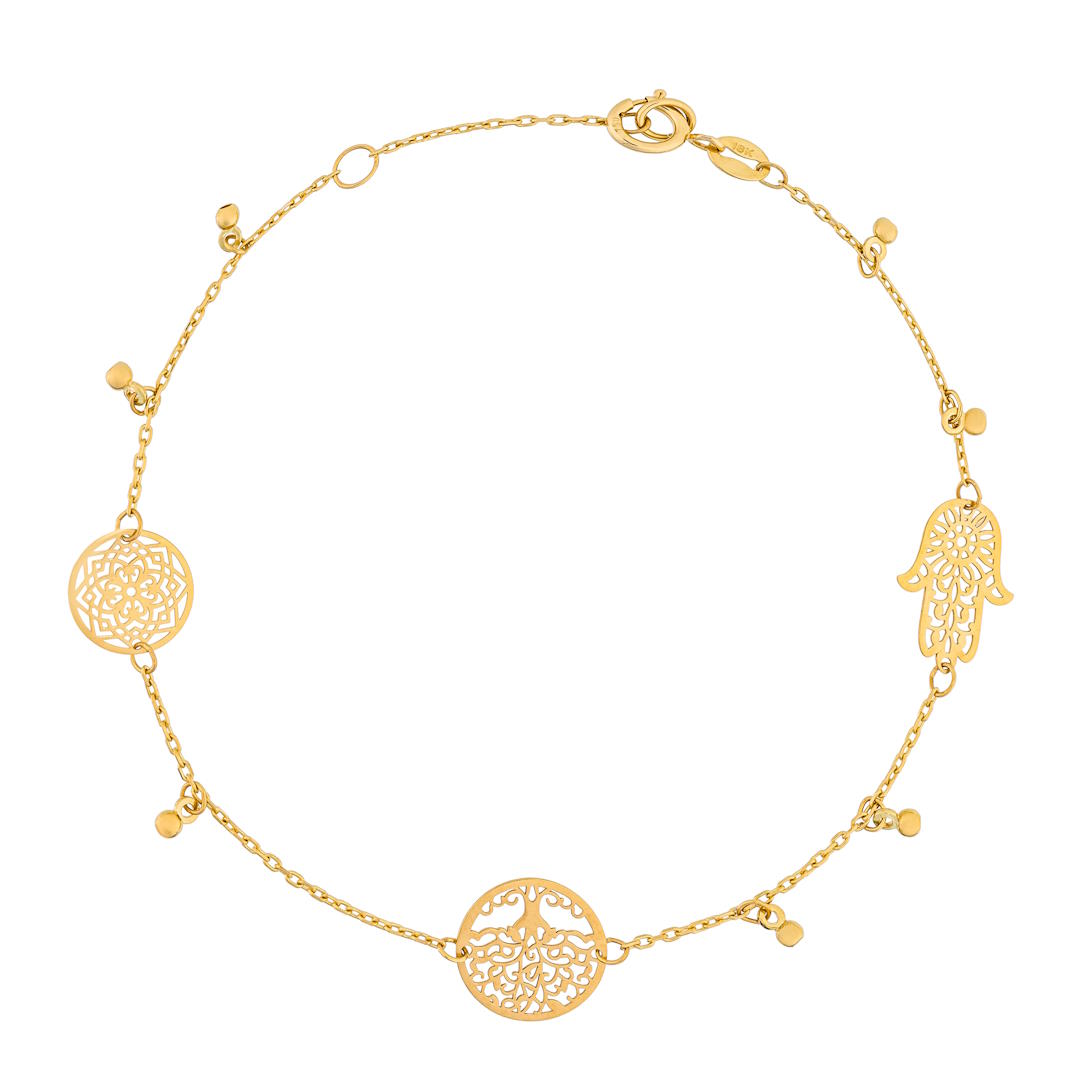 Lavin 18K Yellow Gold Bracelet