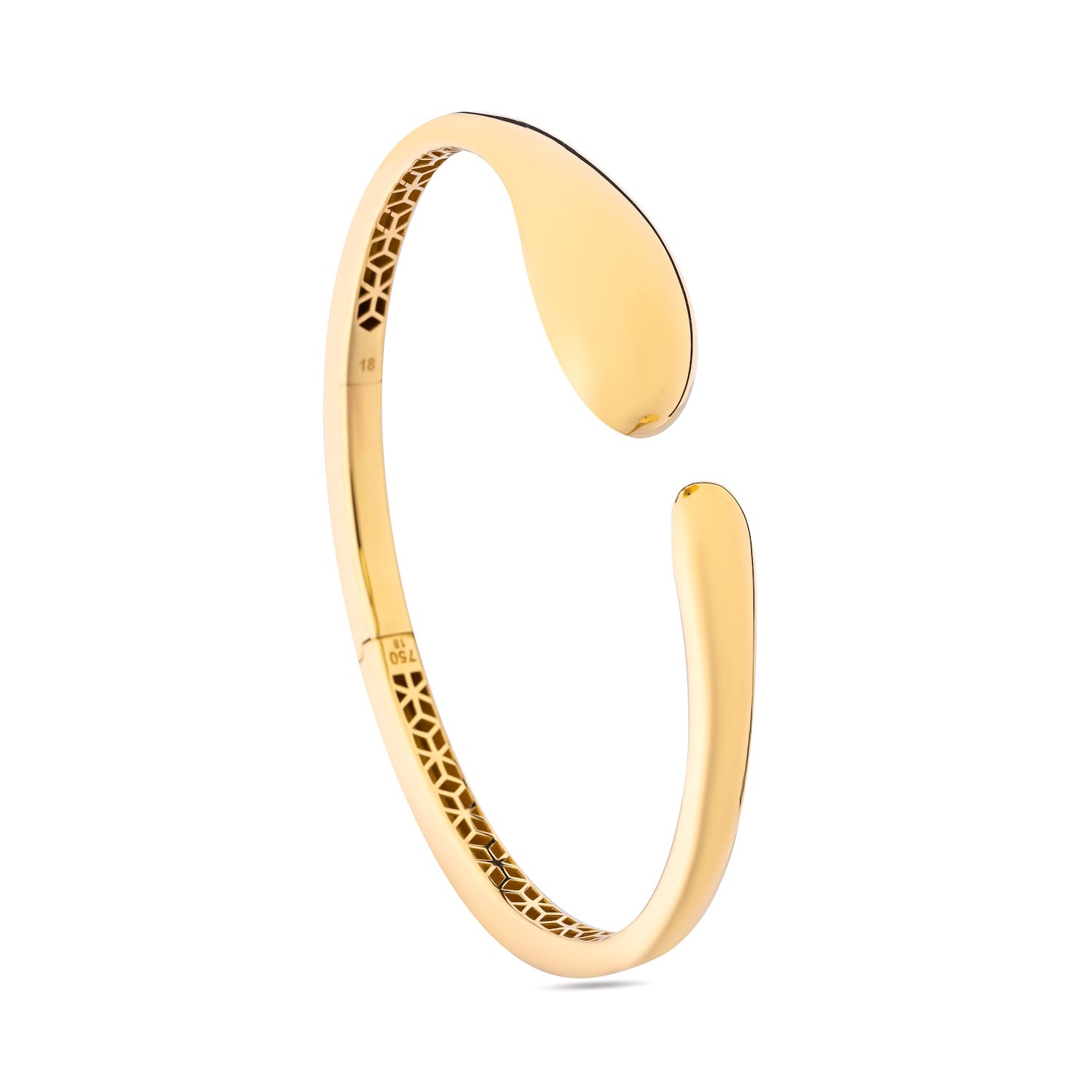 Lavin 18K Yellow Gold Bangle