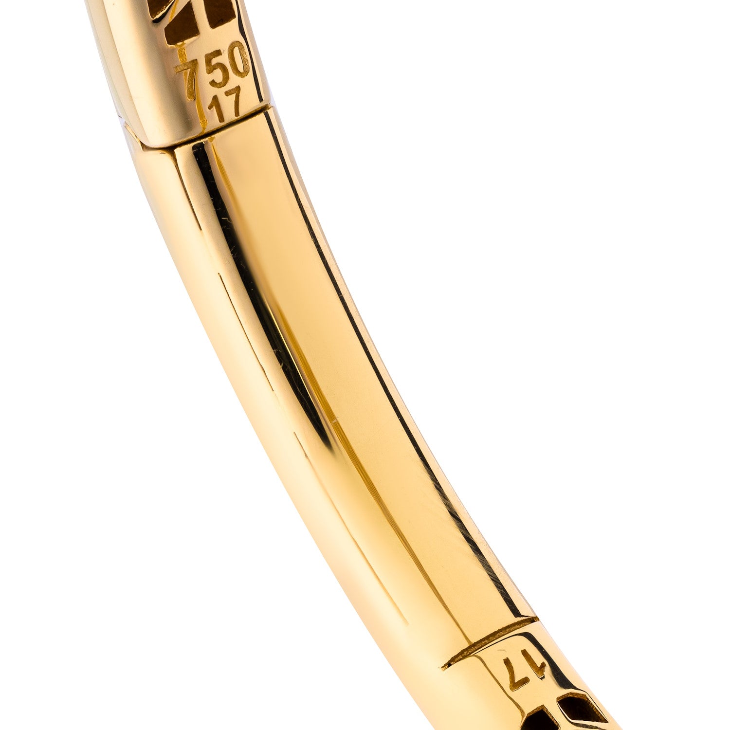 Lavin 18K Yellow Gold Bangle