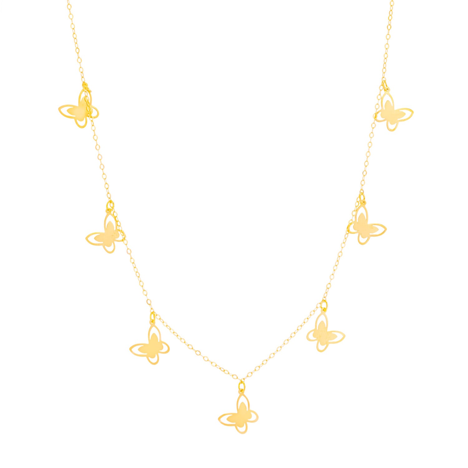 Lavin 18K Yellow Gold Necklace