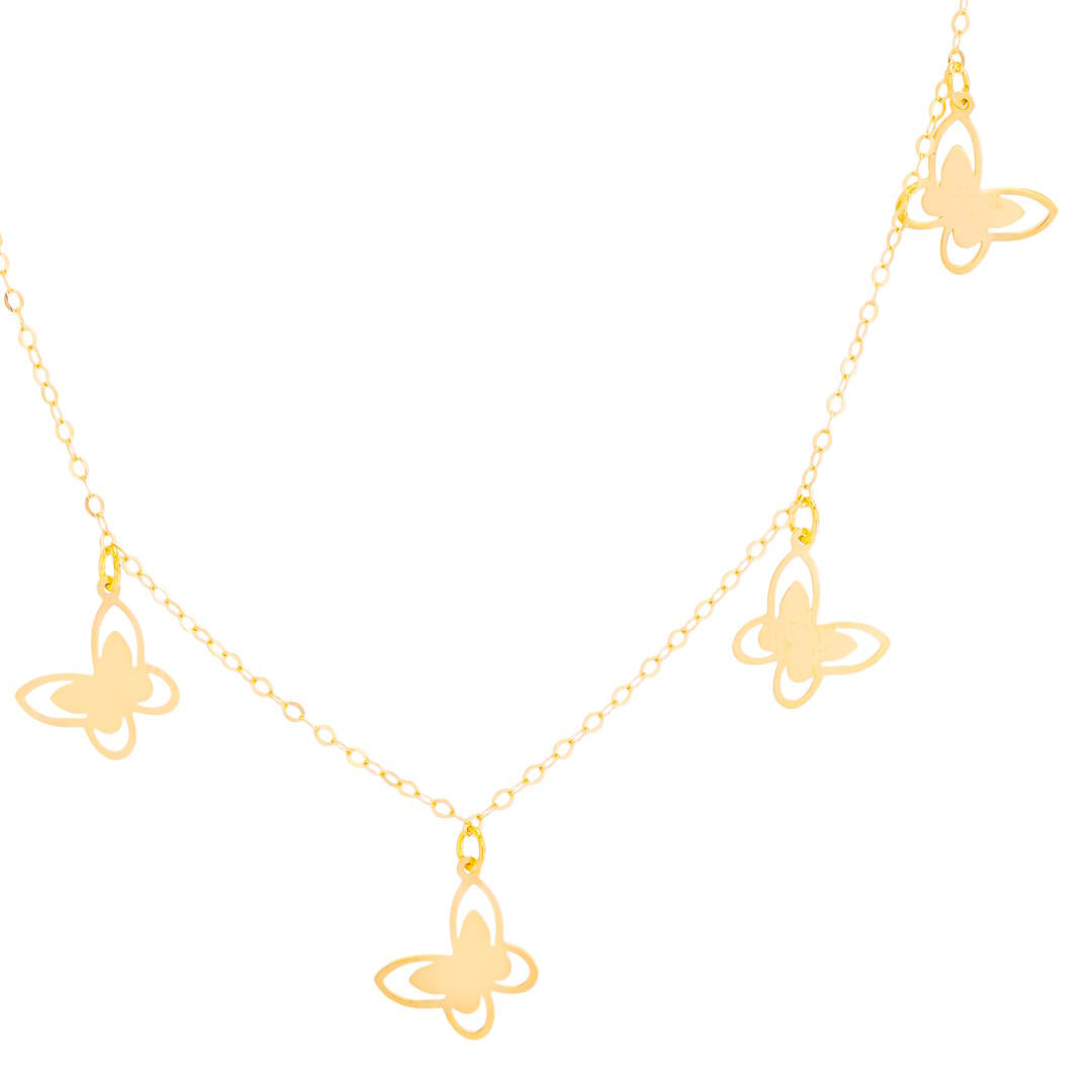 Lavin 18K Yellow Gold Necklace