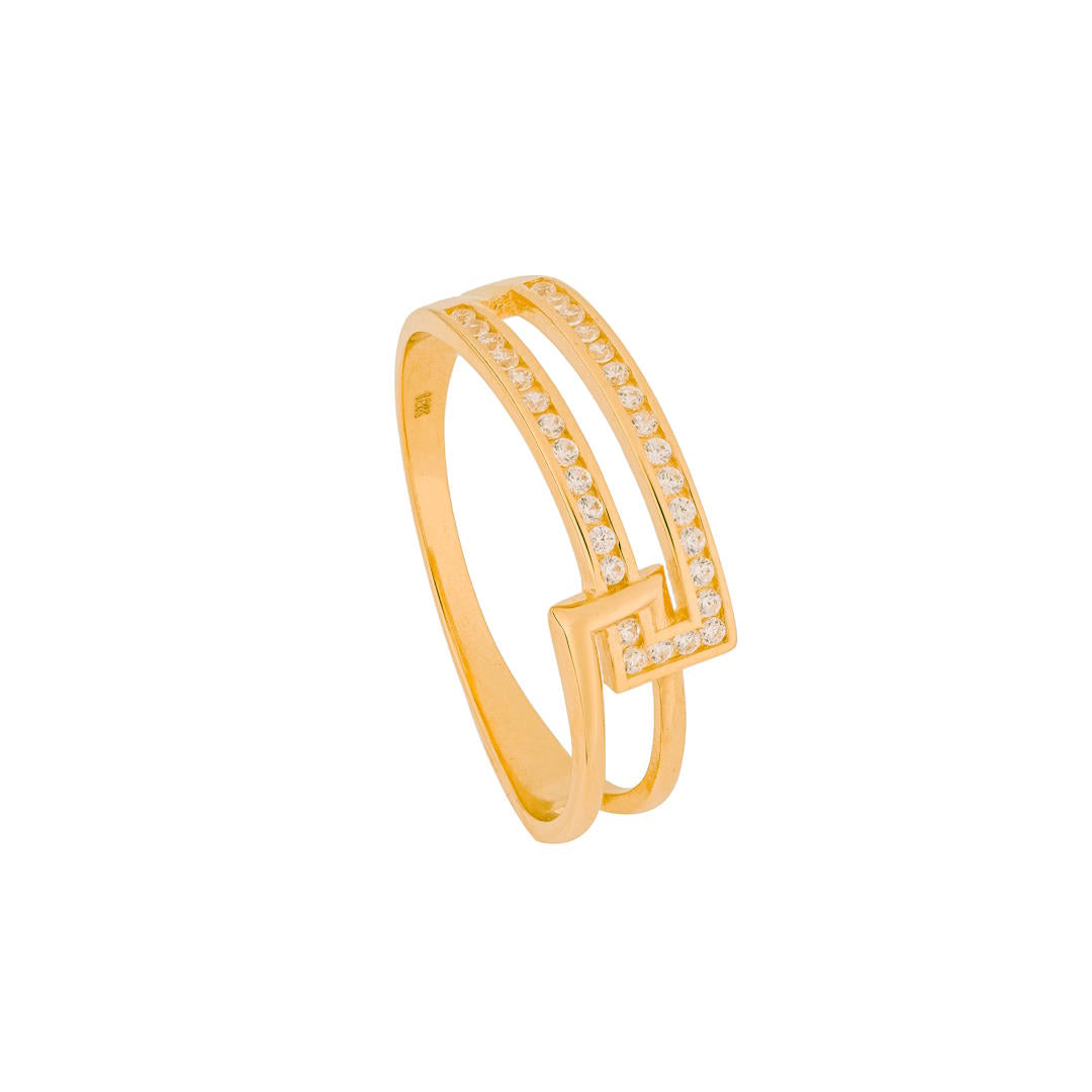 Lavin 18K Yellow Gold Ring