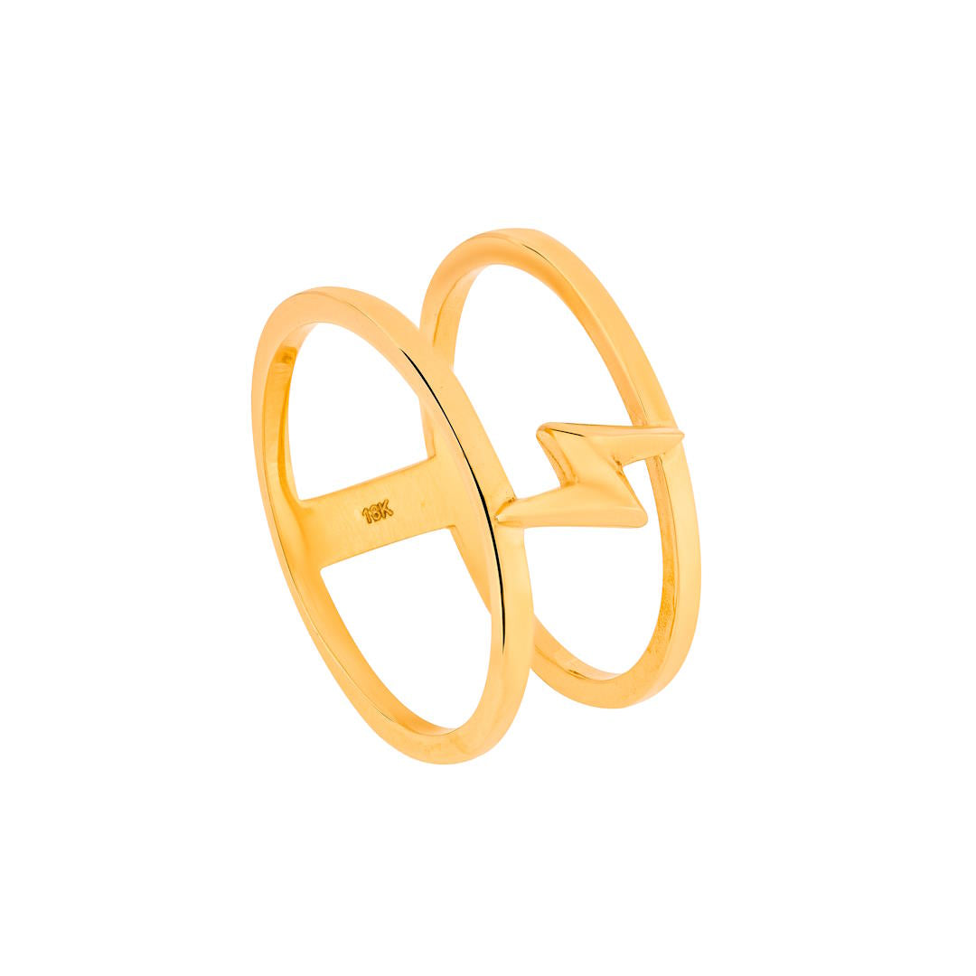 Lavin 18K Yellow Gold Ring