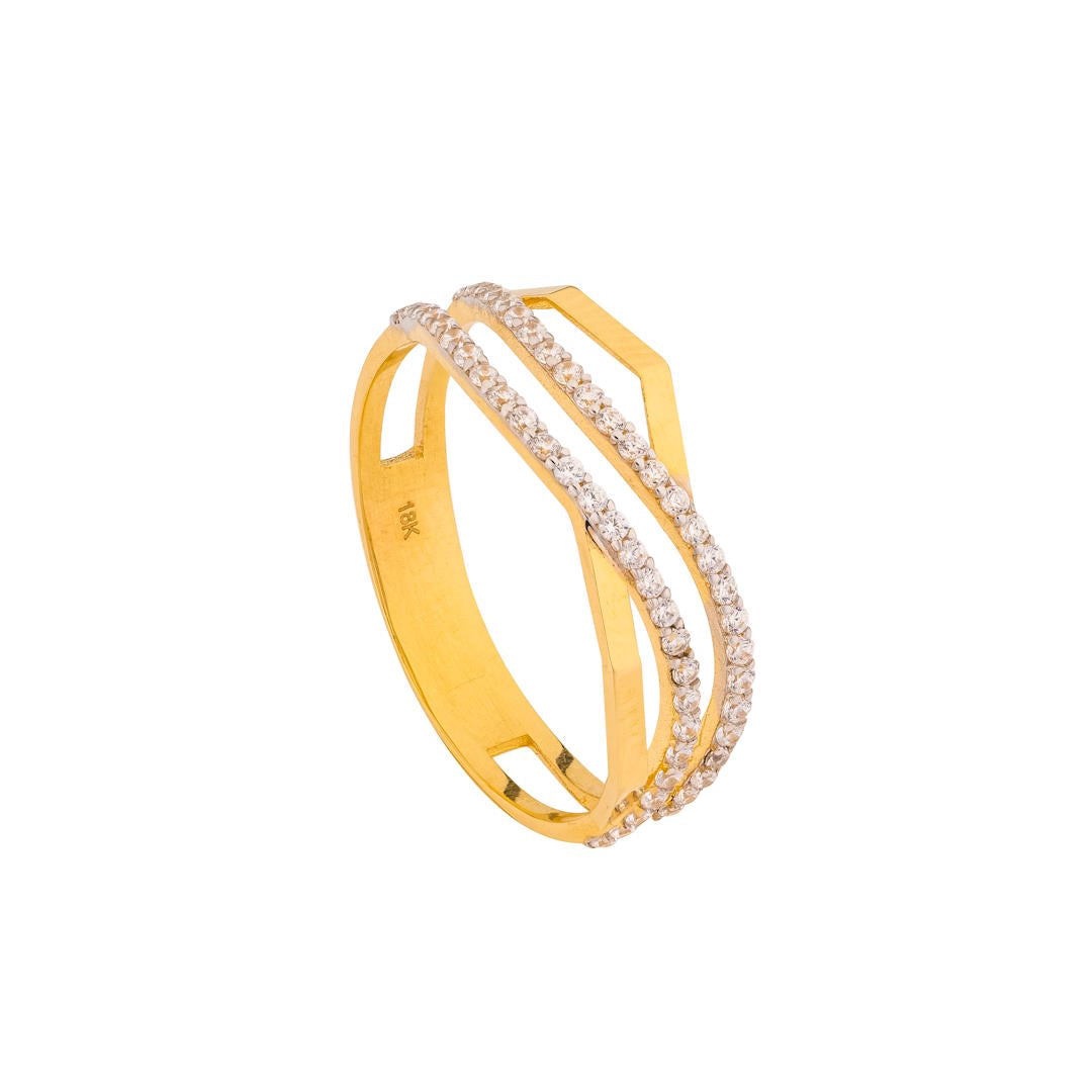 Lavin 18K Yellow Gold Ring