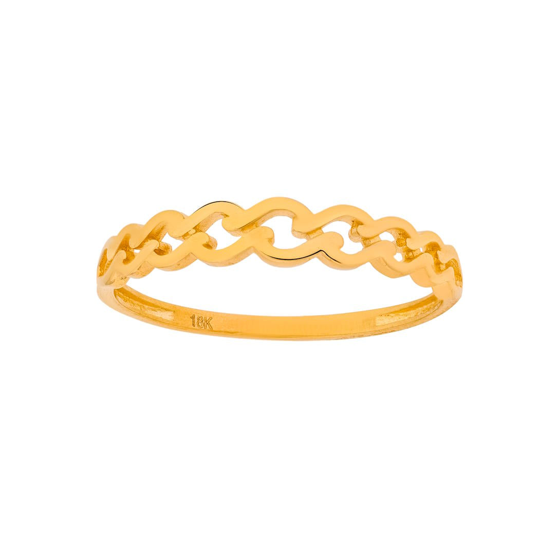 Lavin 18K Yellow Gold Ring