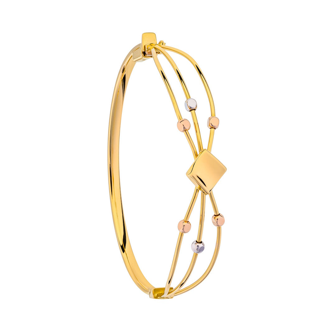 Lavin 18K Yellow Gold Bangle