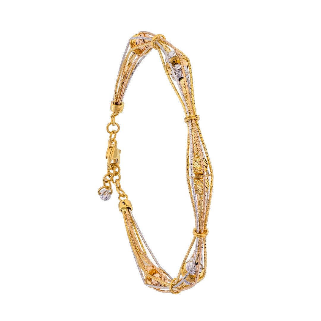 Lavin 18K Yellow Gold Bangle