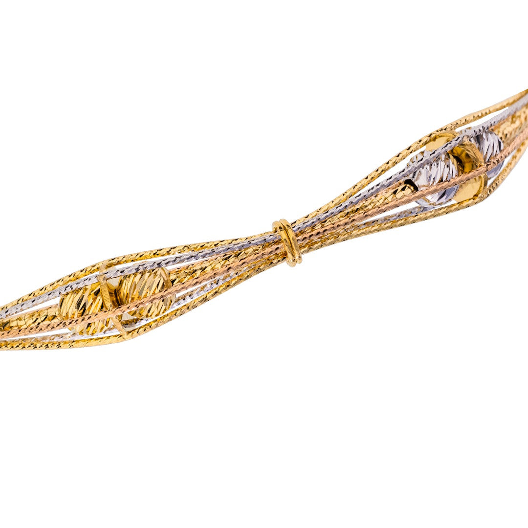 Lavin 18K Yellow Gold Bangle