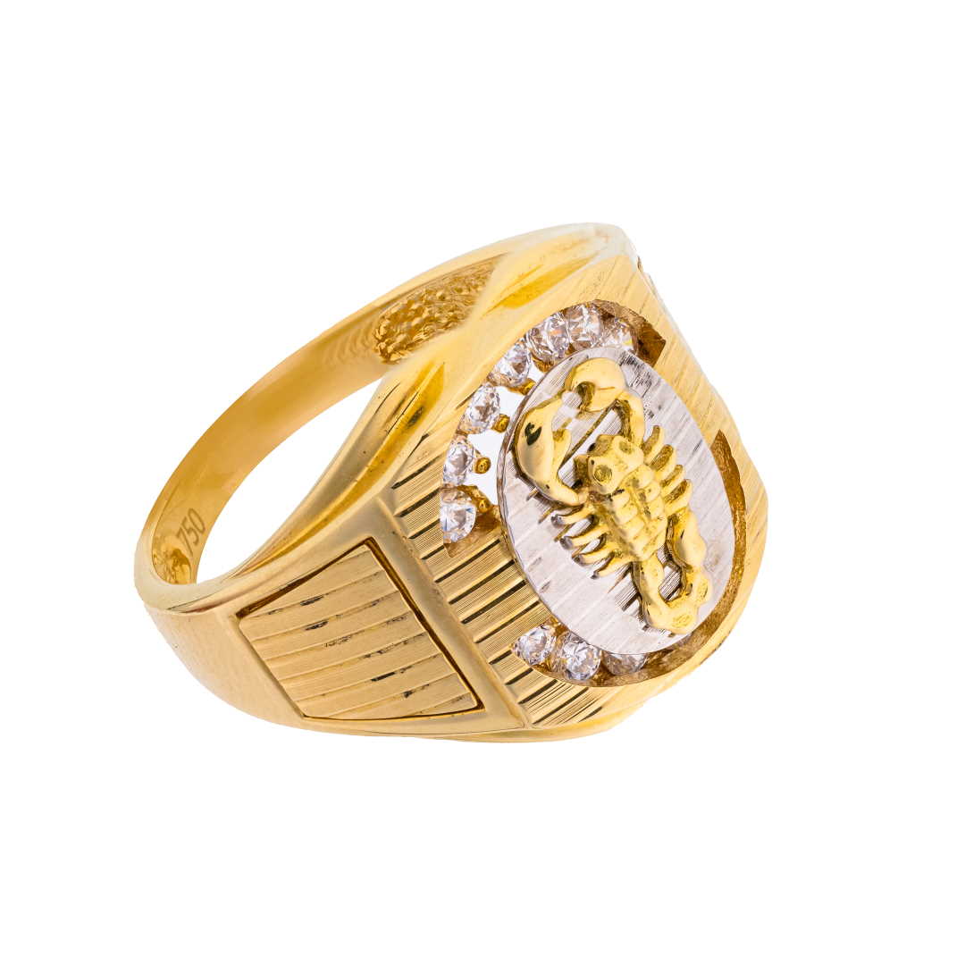 Homet 18K Yellow Gold Ring