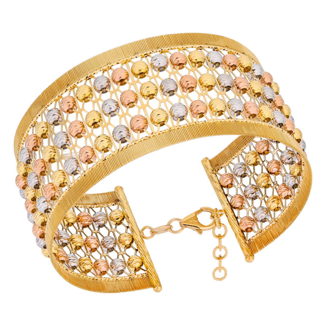 Rayka 18K Yellow Gold Bangle