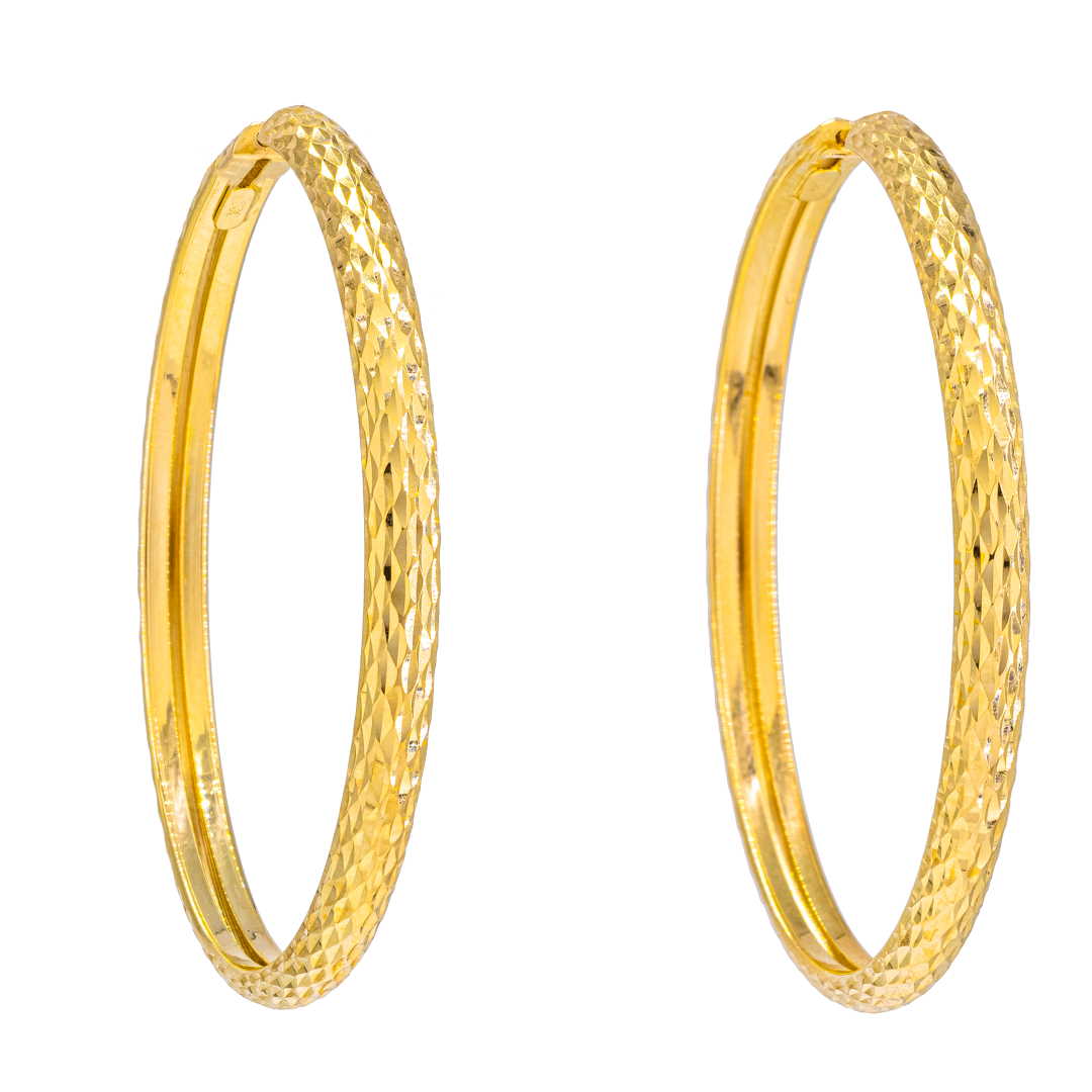 Lavin 18K Yellow Gold Earring