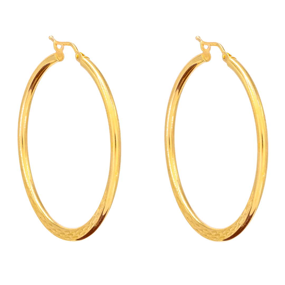 Lavin 18K Yellow Gold Earring