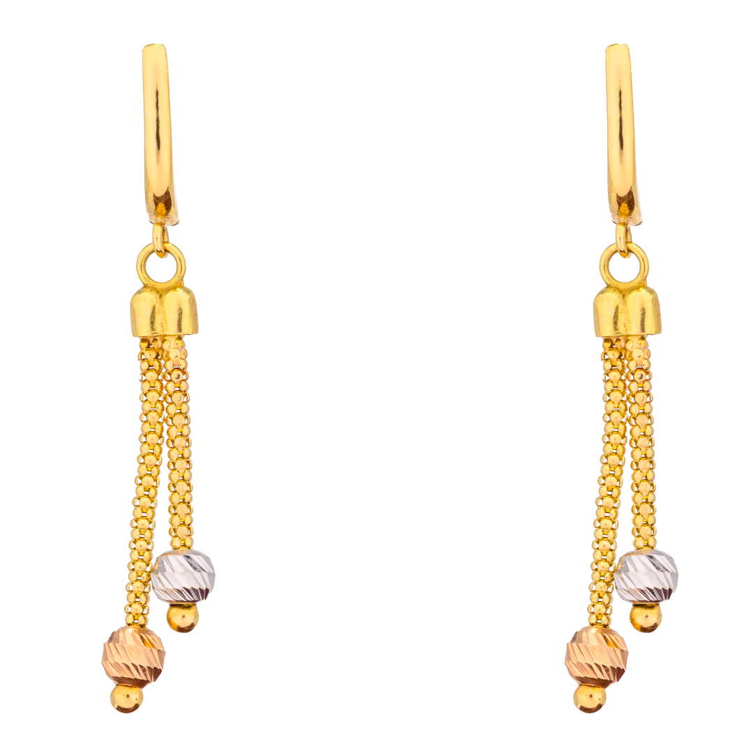 Lavin 18K Yellow Gold Earring